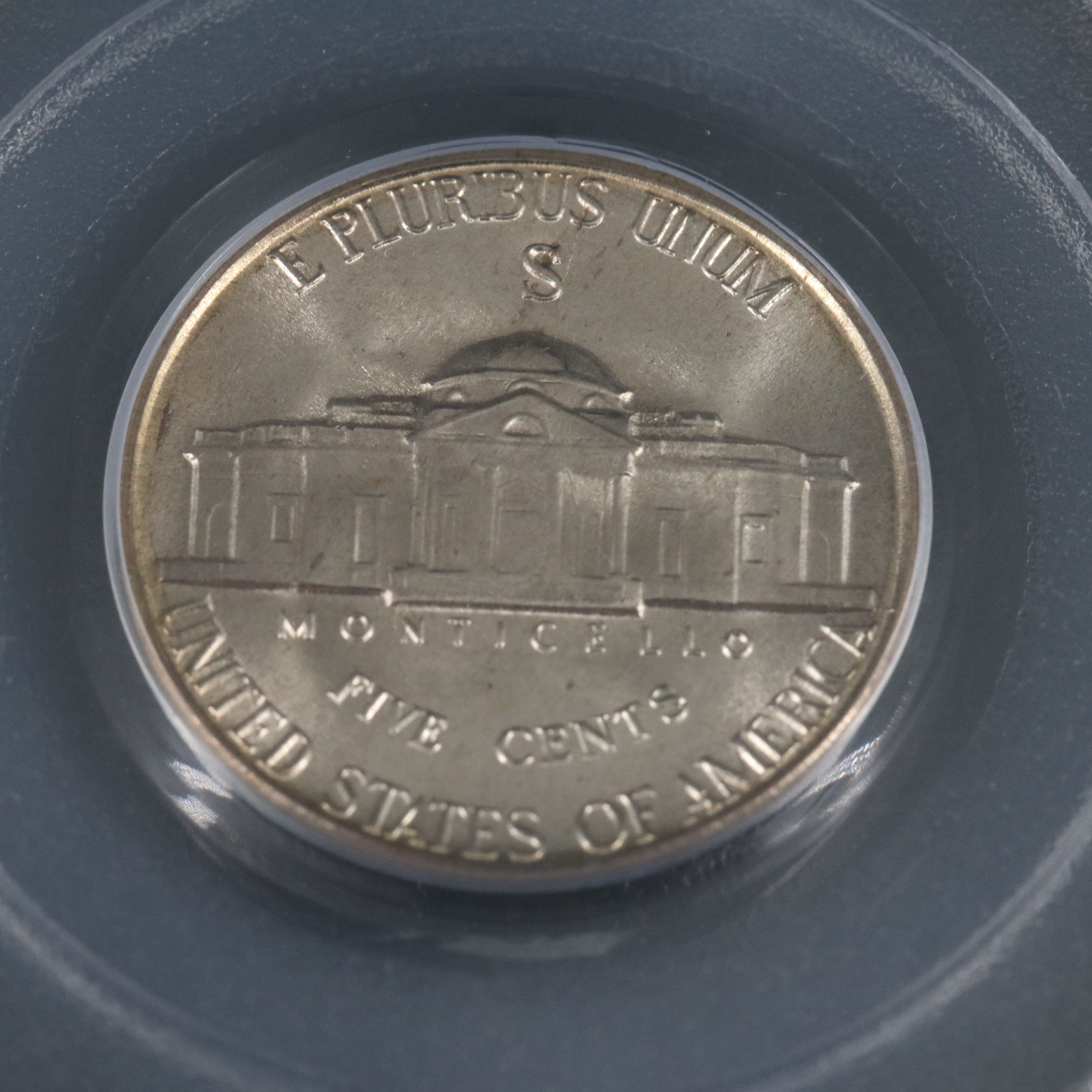 Collection of Three PCGS MS66 Silver War Nickels 1943-S, 1944-S, and 1945-S