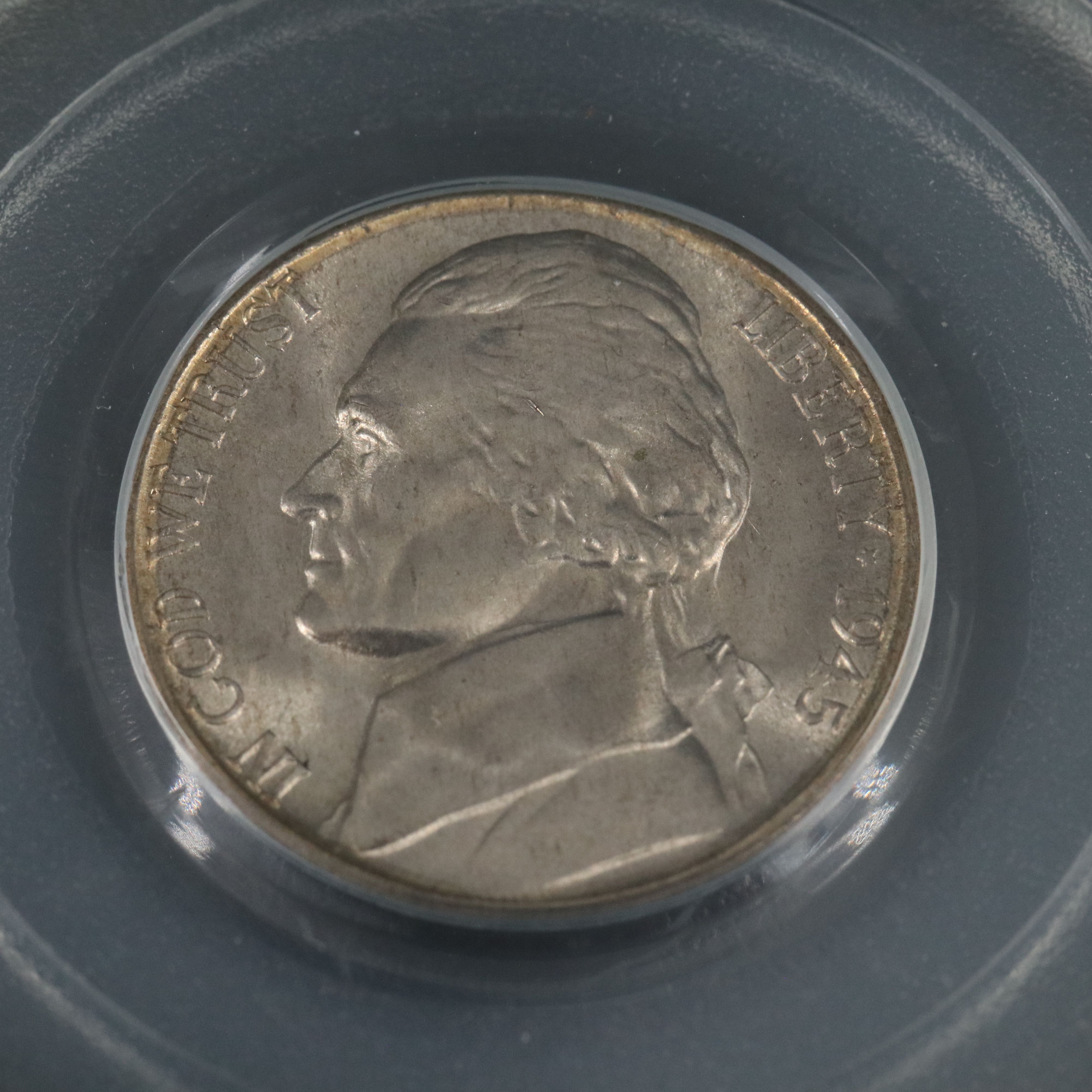 Collection of Three PCGS MS66 Silver War Nickels 1943-S, 1944-S, and 1945-S