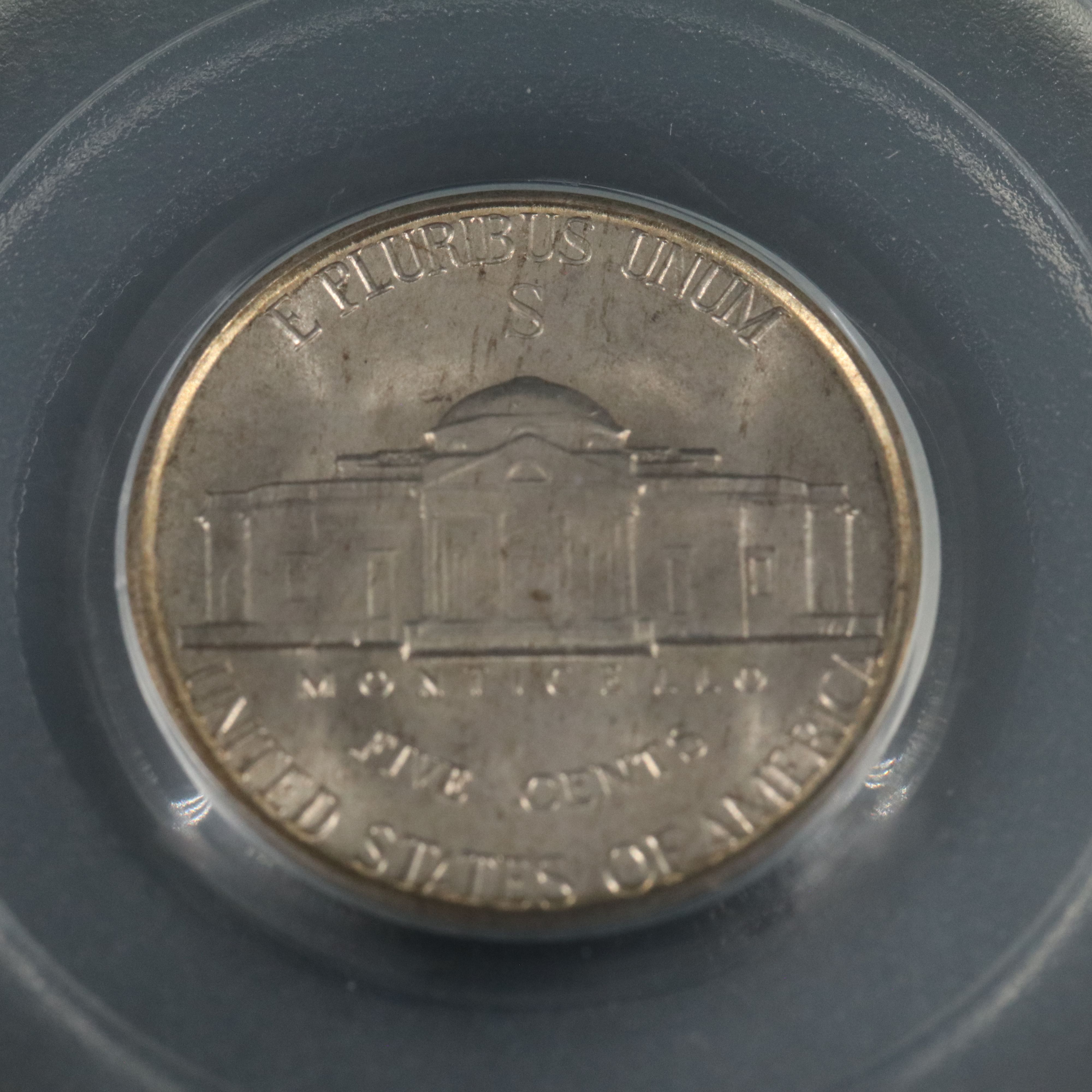 Collection of Three PCGS MS66 Silver War Nickels 1943-S, 1944-S, and 1945-S