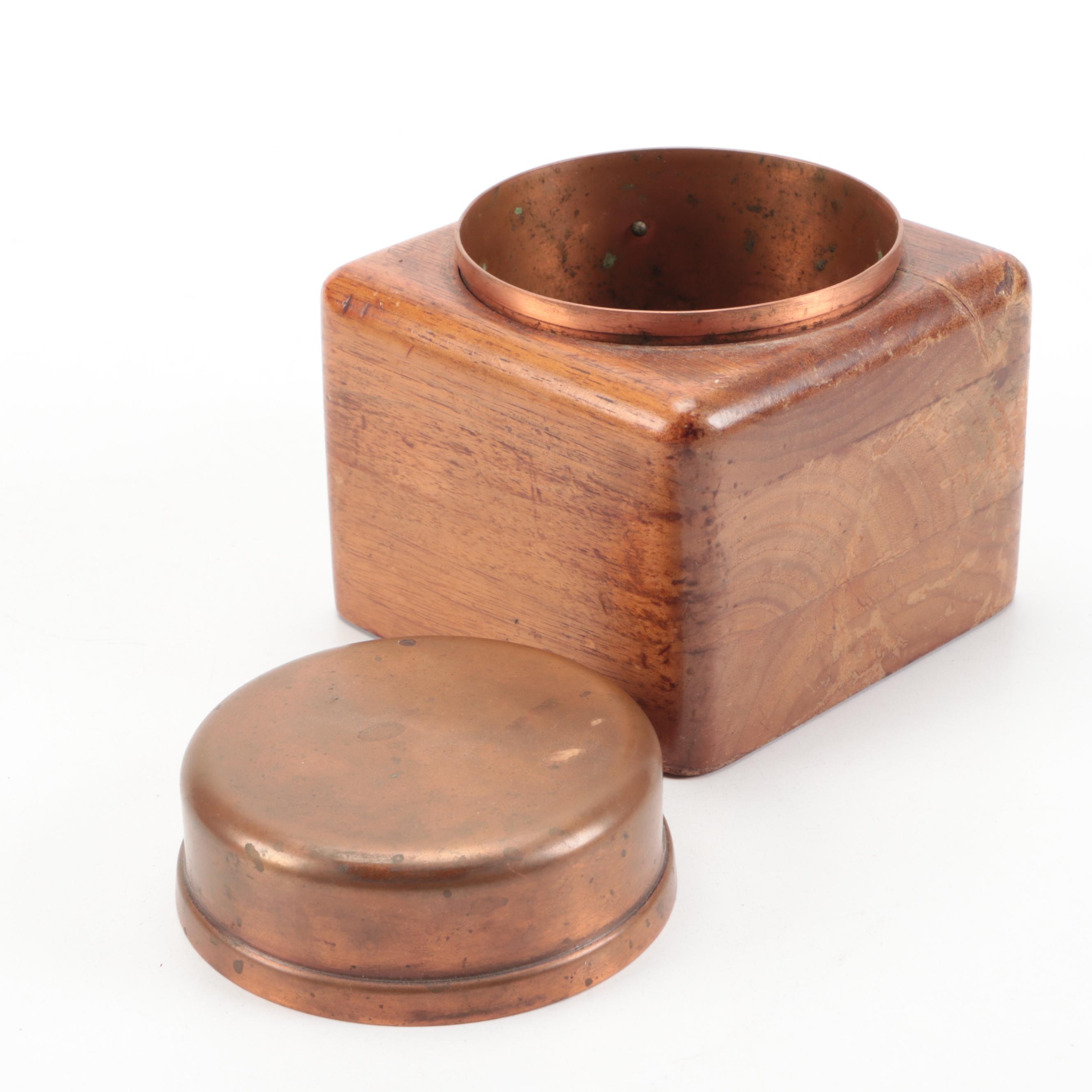 McDonald Duk-It Leather Wrapped with Other Humidors