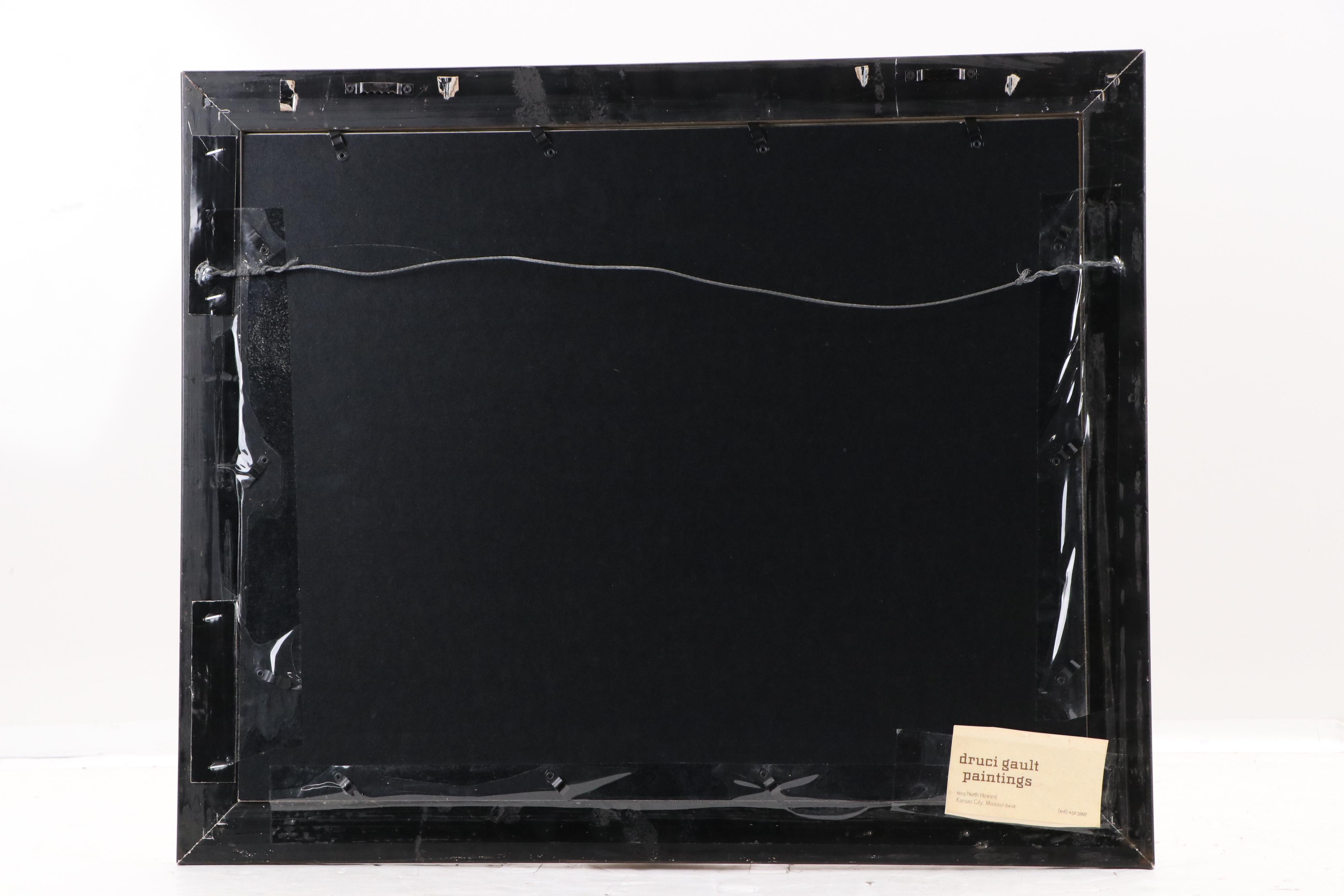 Druci Gault Autumn Lake Landscape Watercolor Painting