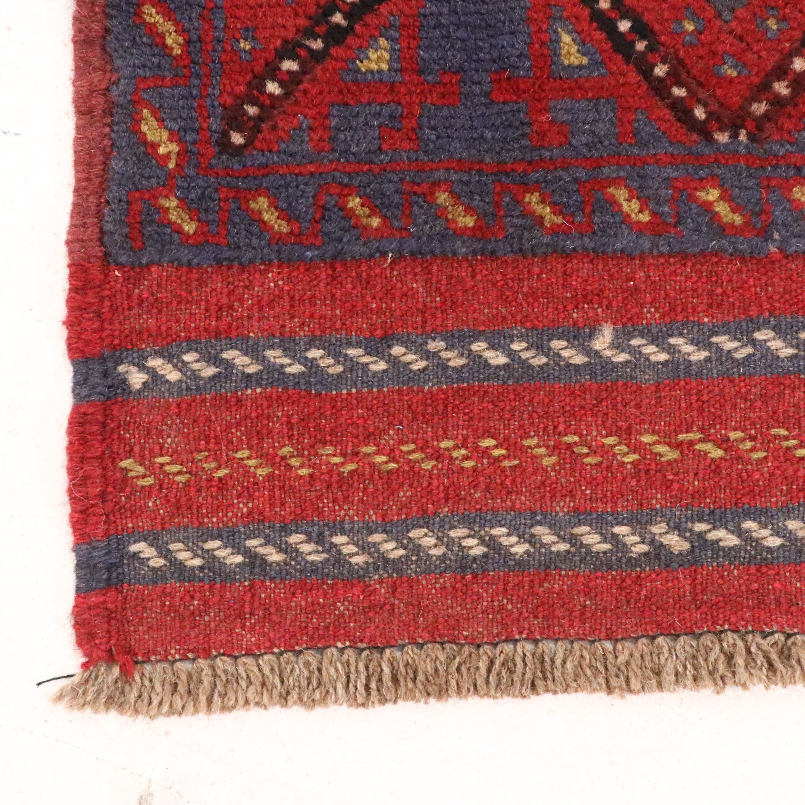 2' x 8'2 Handwoven Afghan Mashwani Carpet Runner