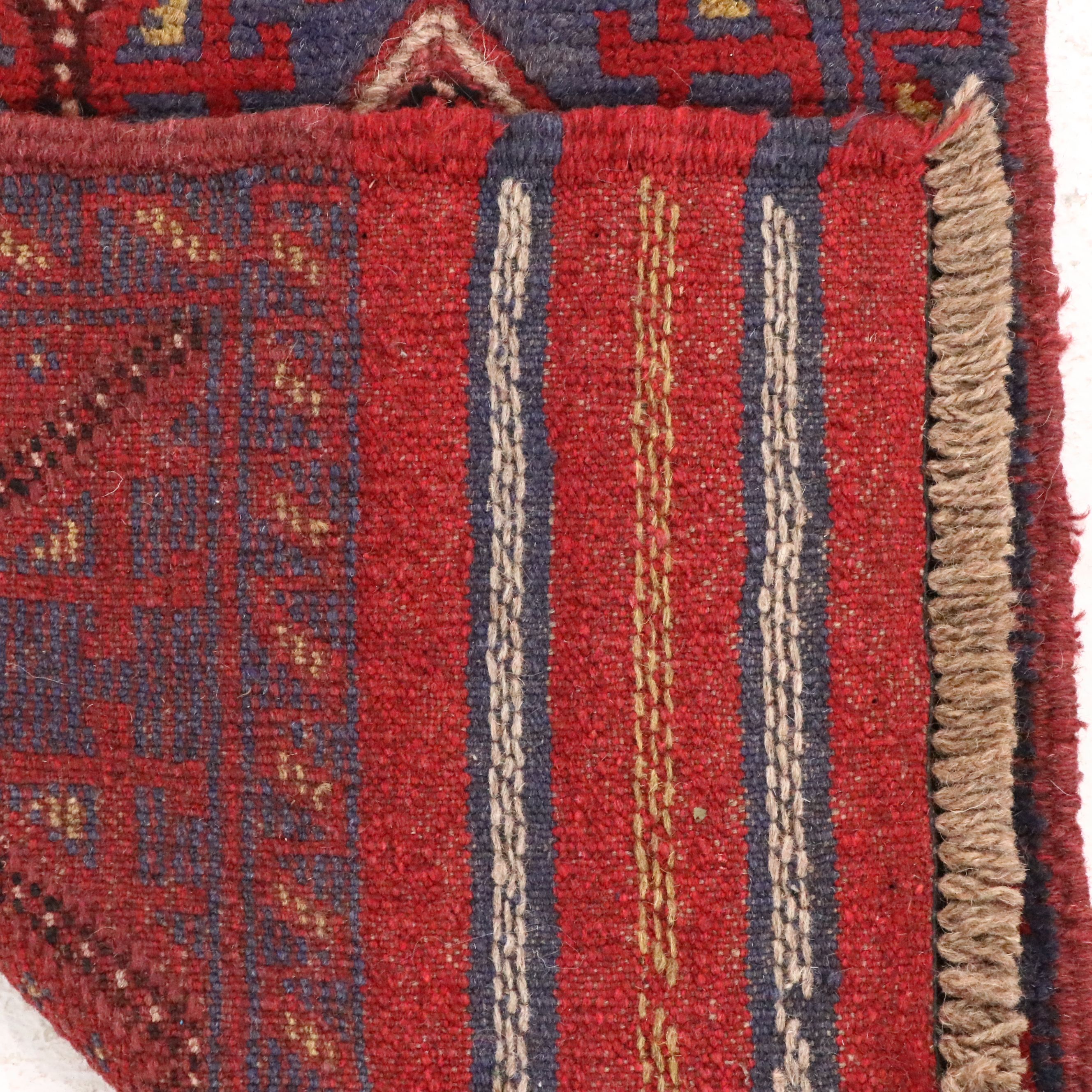 2' x 8'2 Handwoven Afghan Mashwani Carpet Runner