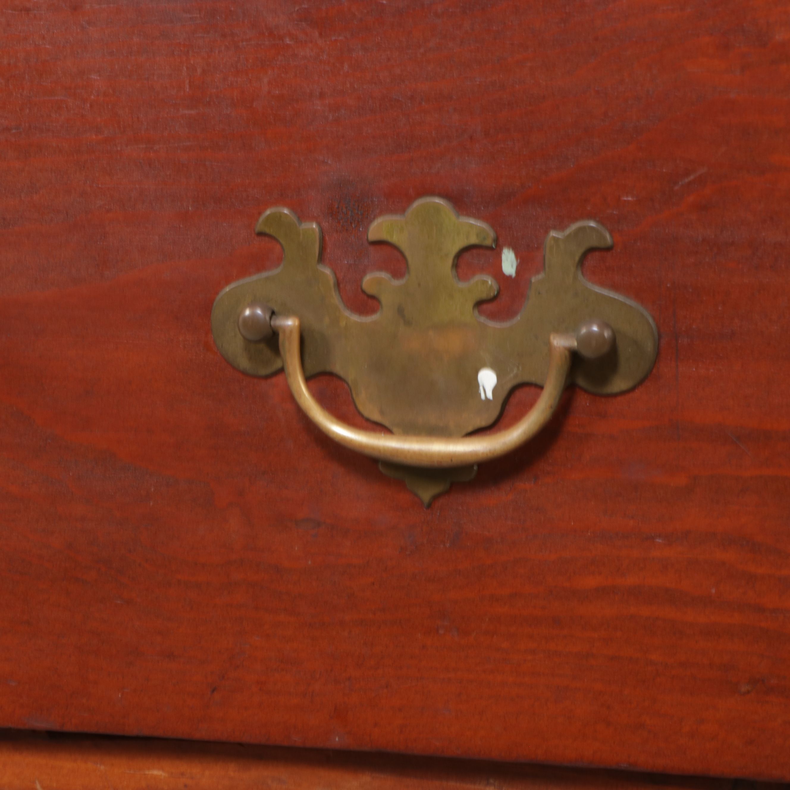Chippendale Style Pine Chest of Drawers, 19th Century