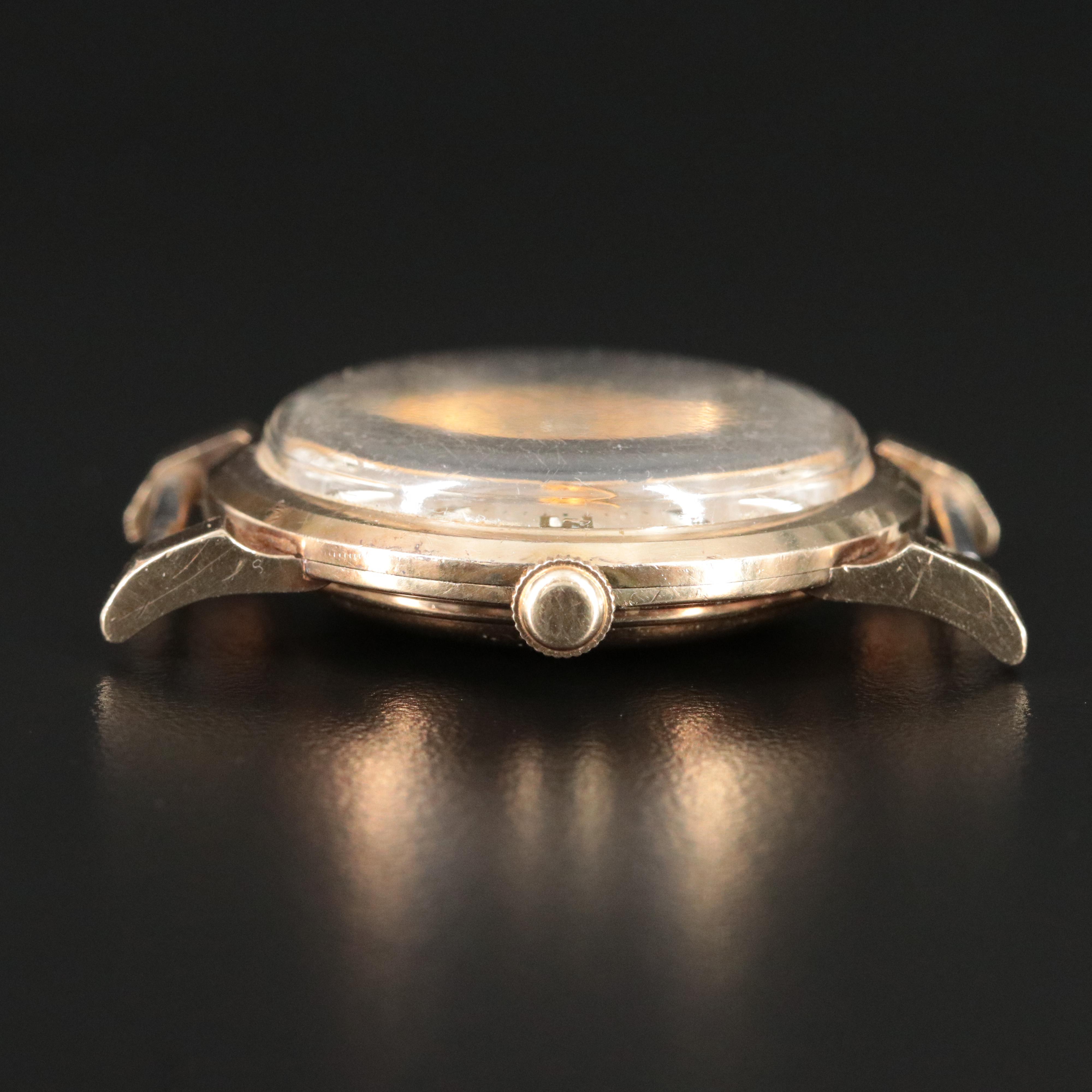 1954 Longines Gold Filled Stem Wind Watch