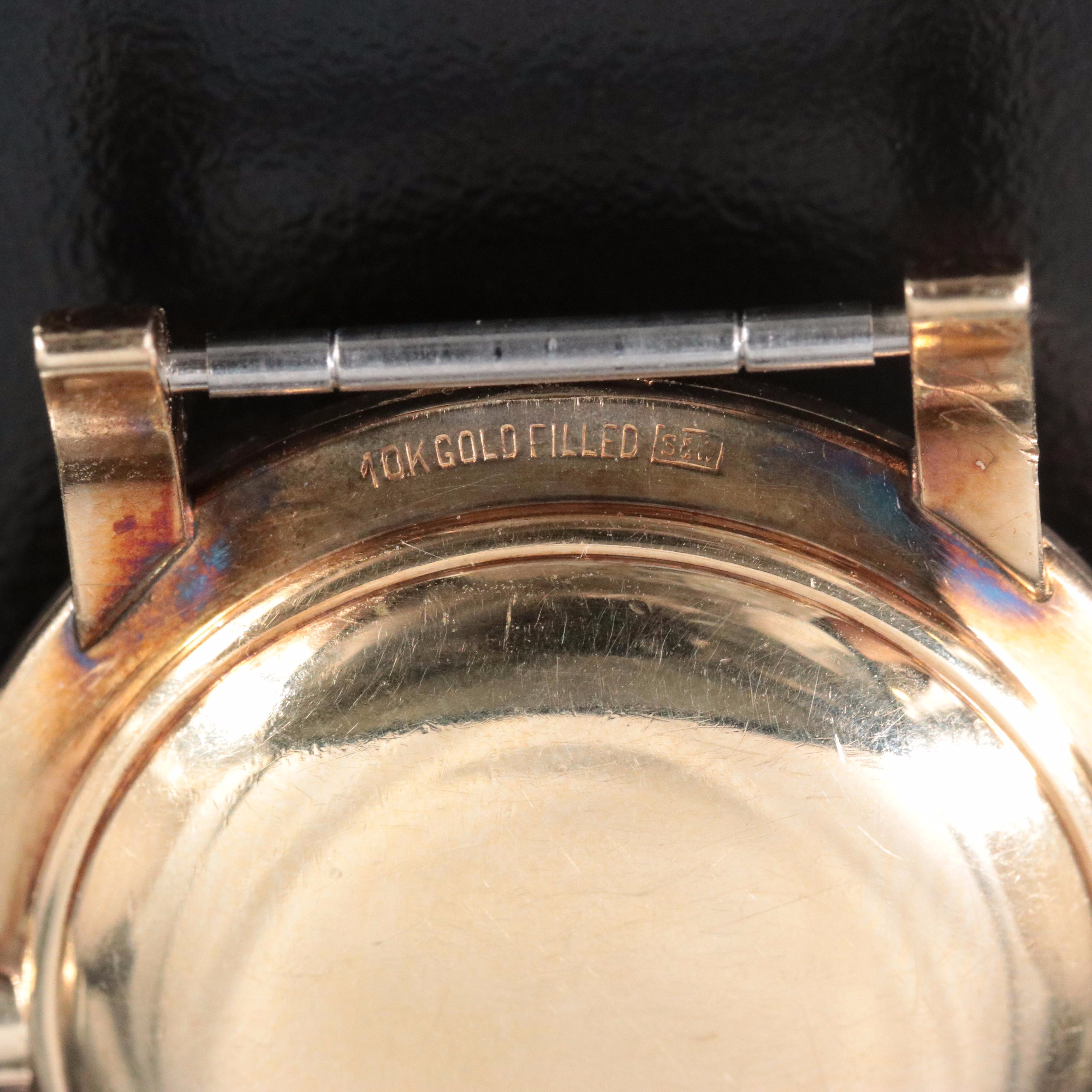 1954 Longines Gold Filled Stem Wind Watch