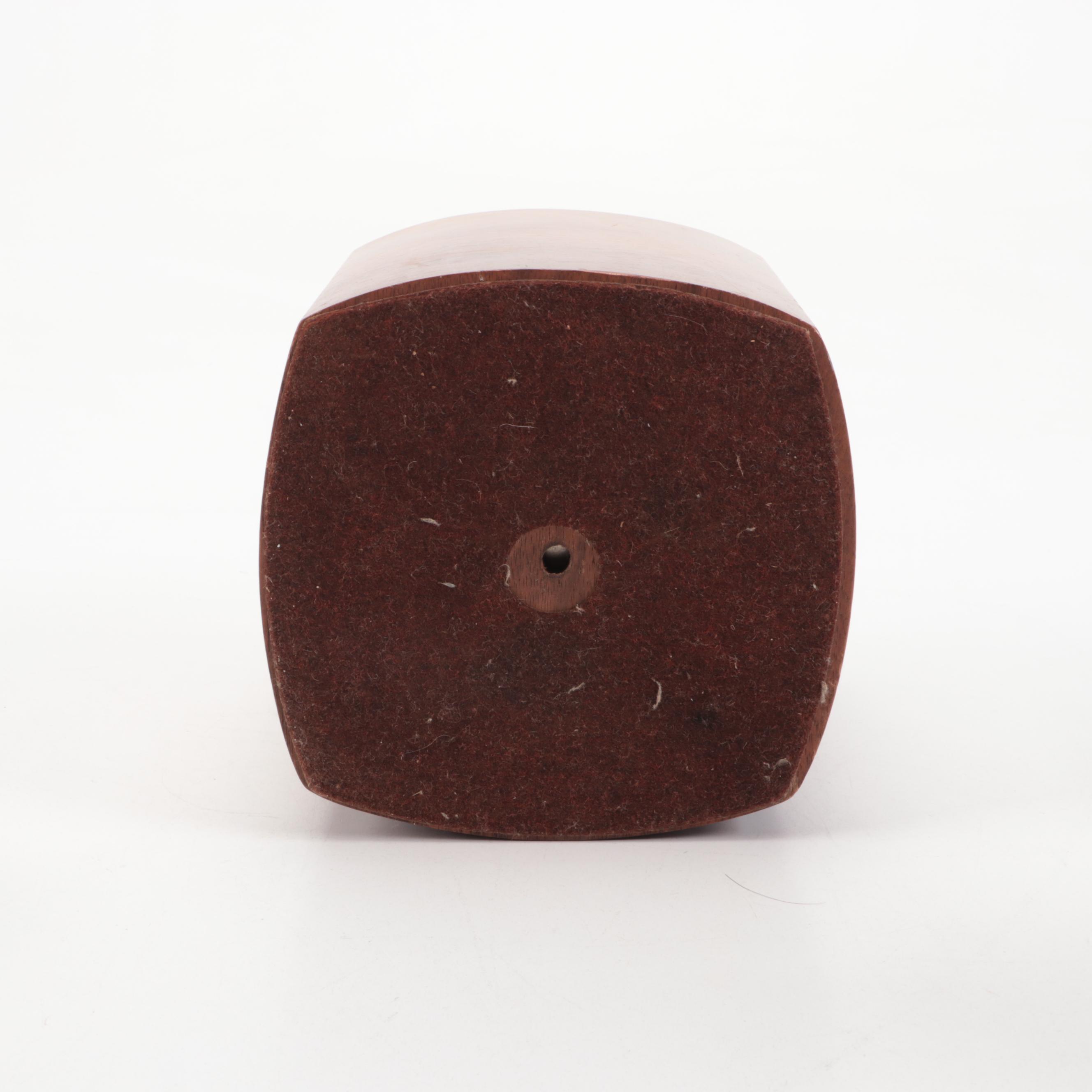 Carved Wood and Copper Humidors, Mid-20th Century