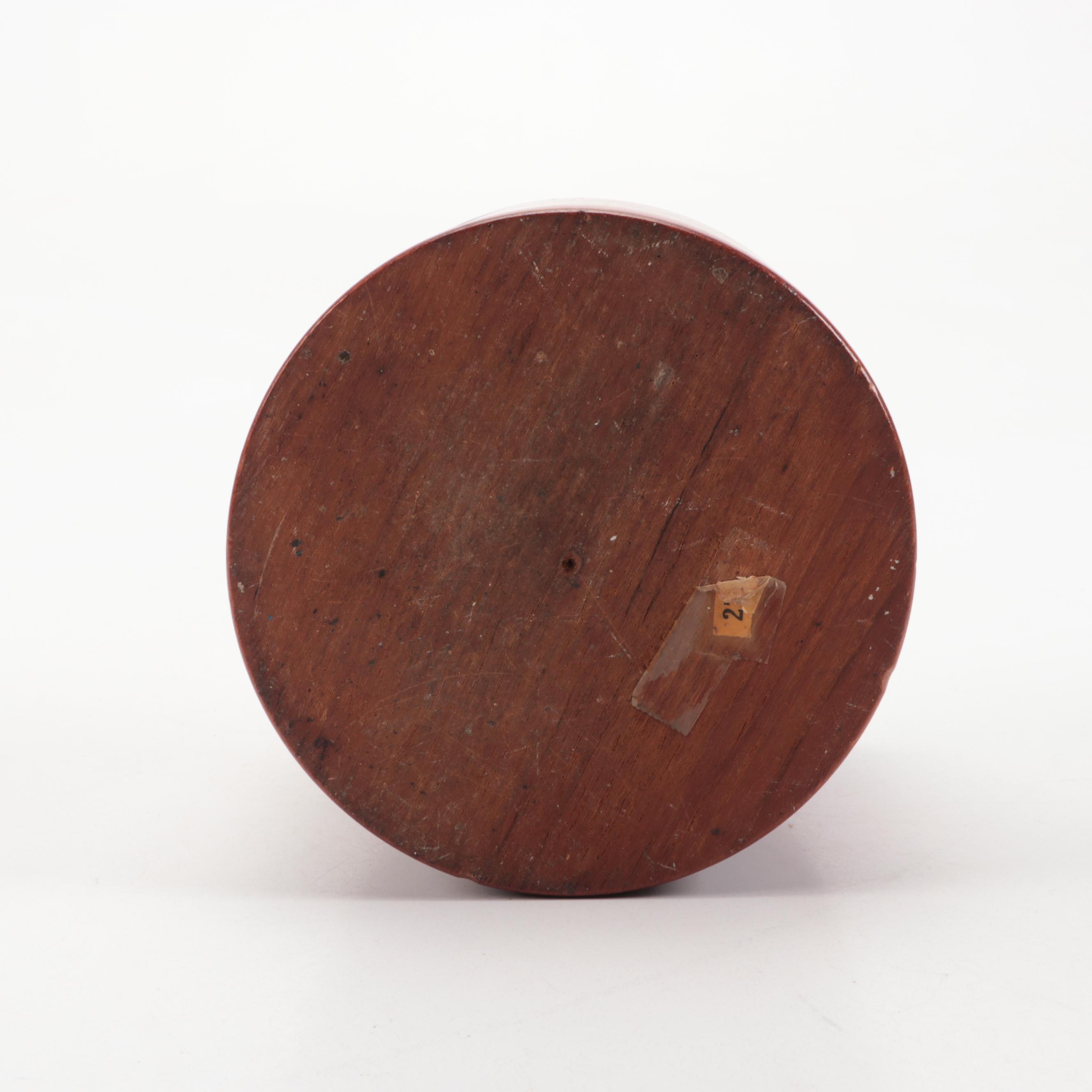 Carved Wood and Copper Humidors, Mid-20th Century