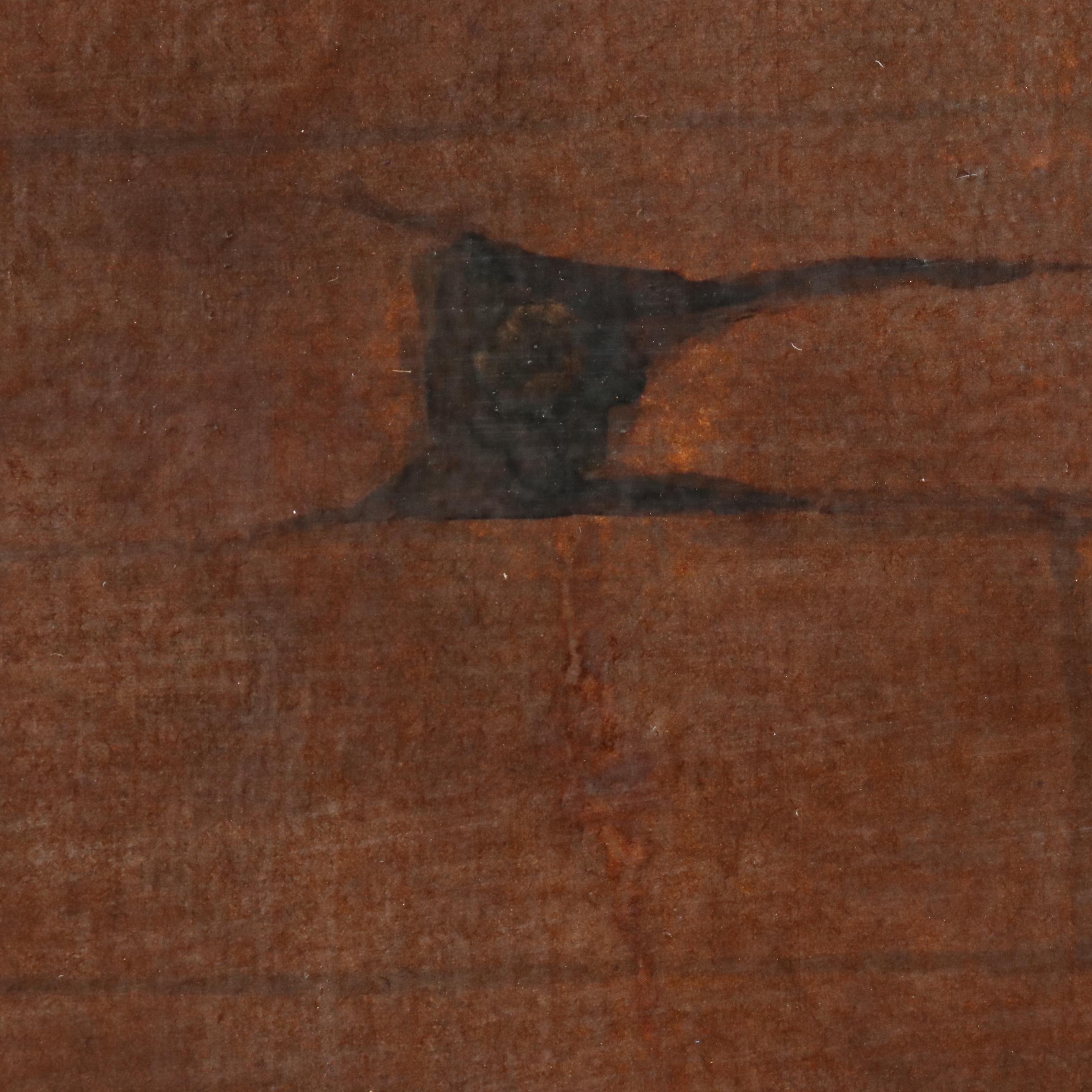 In the Manner of George Morland Hand-Embellished Intaglio Print of Barn Interior