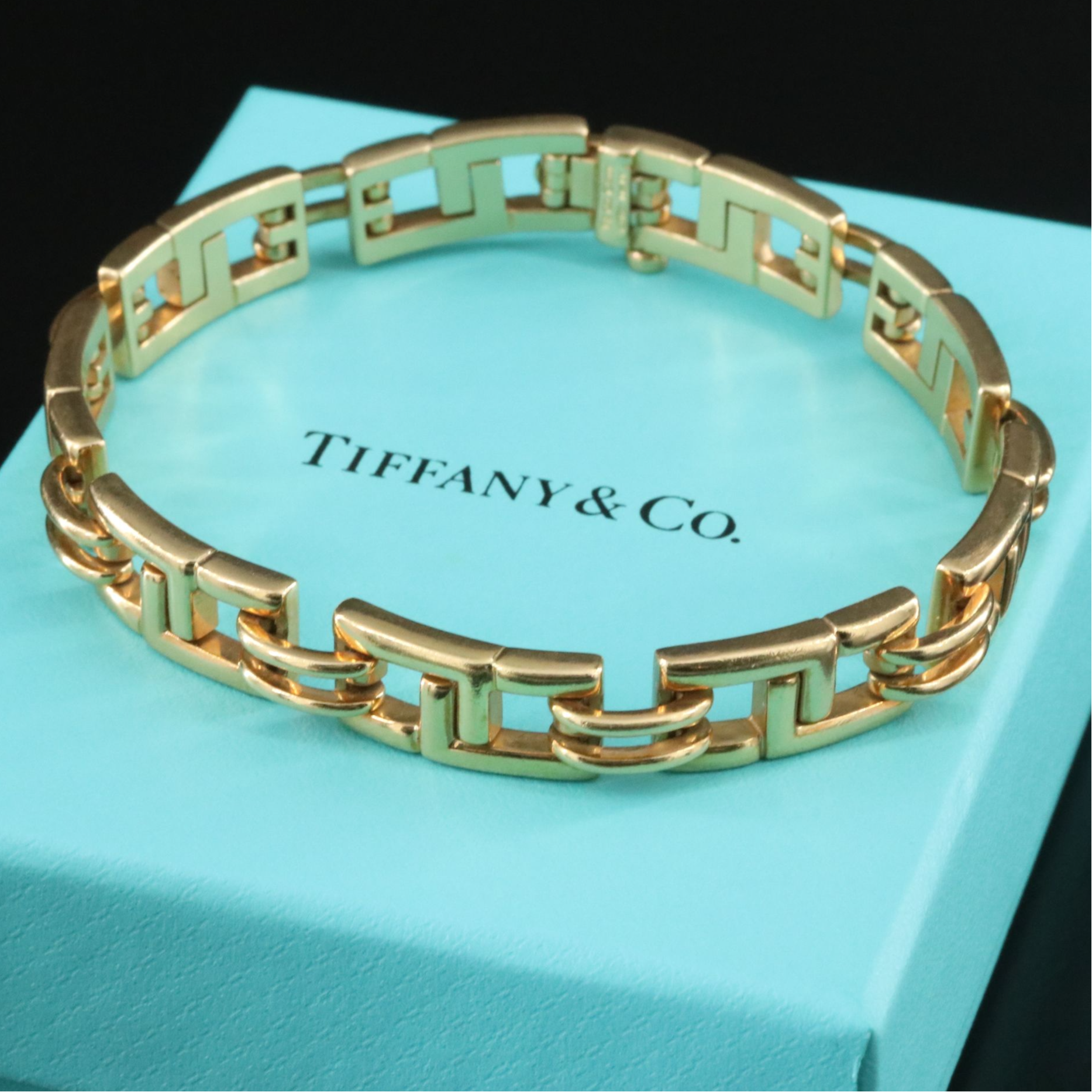 Tiffany & Co. 18K Biscayne Bracelet