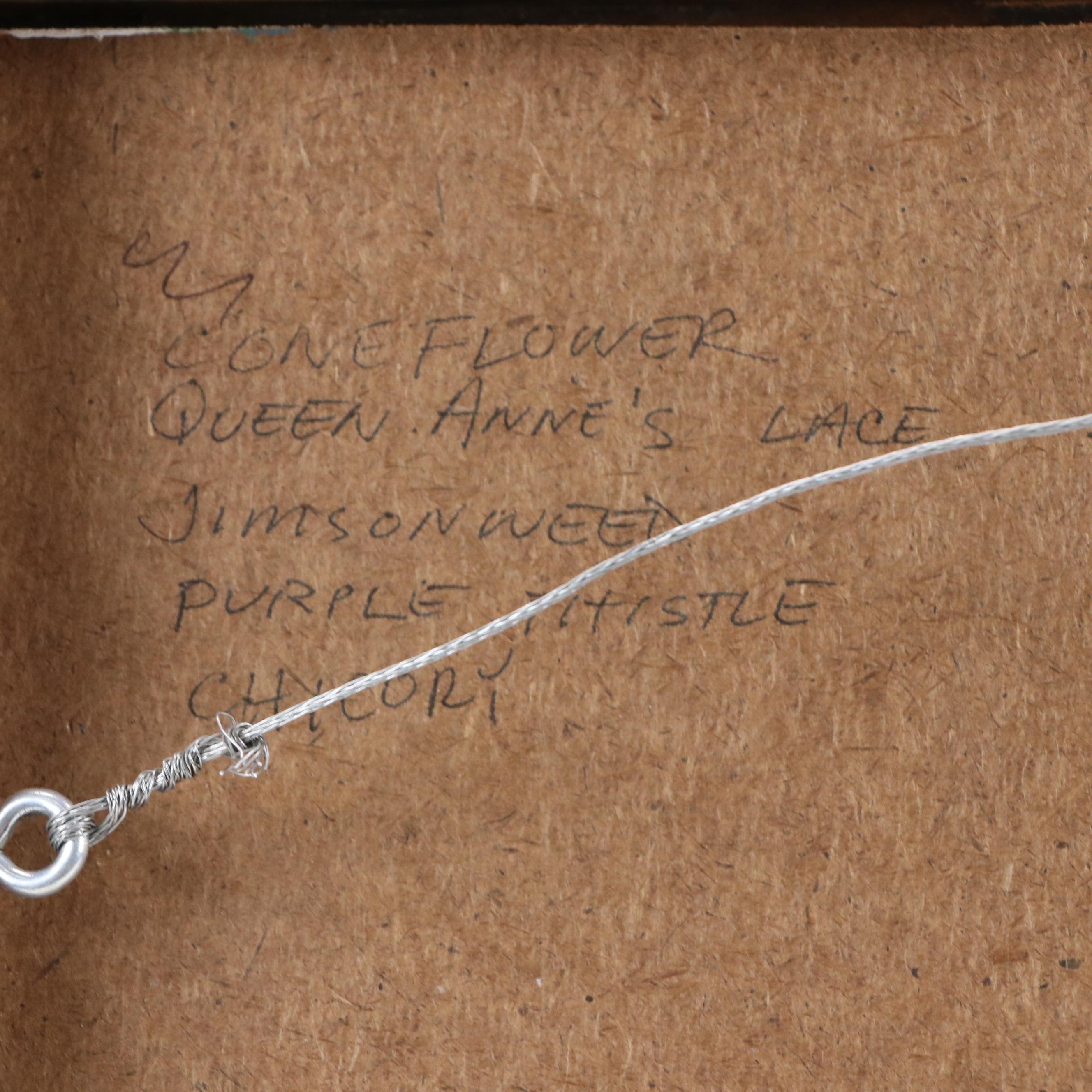 Lee Funderburg Painting "Still Life With Turquoise Vase," 1999