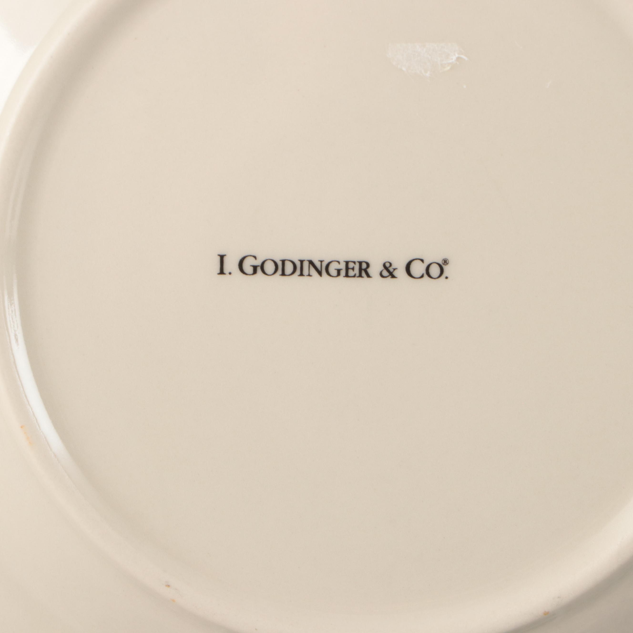 Wedgwood "Romantic England" and Other Blue and White Ceramic Dishes