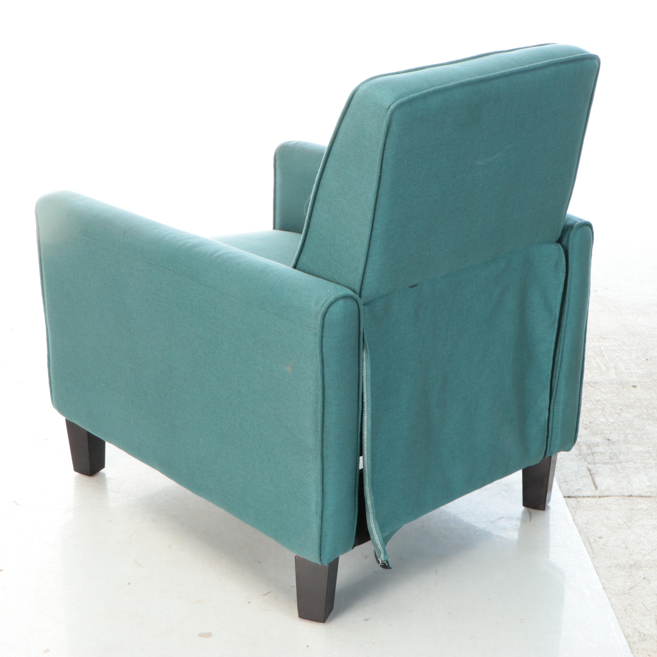 Upholstered Recliner Armchair