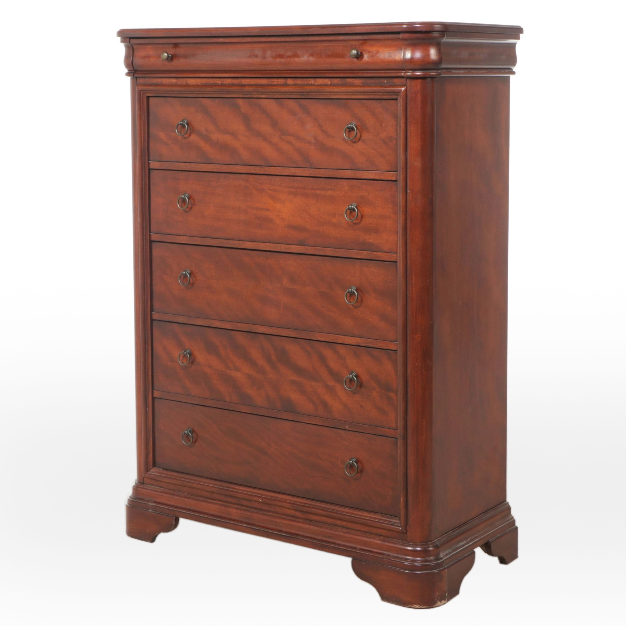 Furniture Fair Mahogany Veneered Chest of Drawers