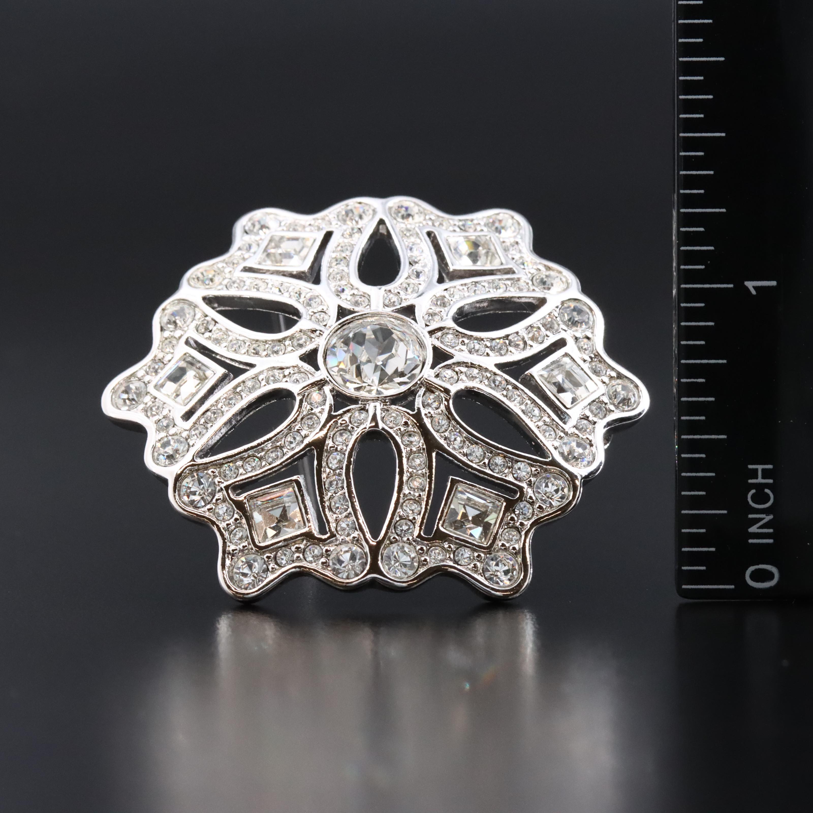 Swarovski Crystal Brooch