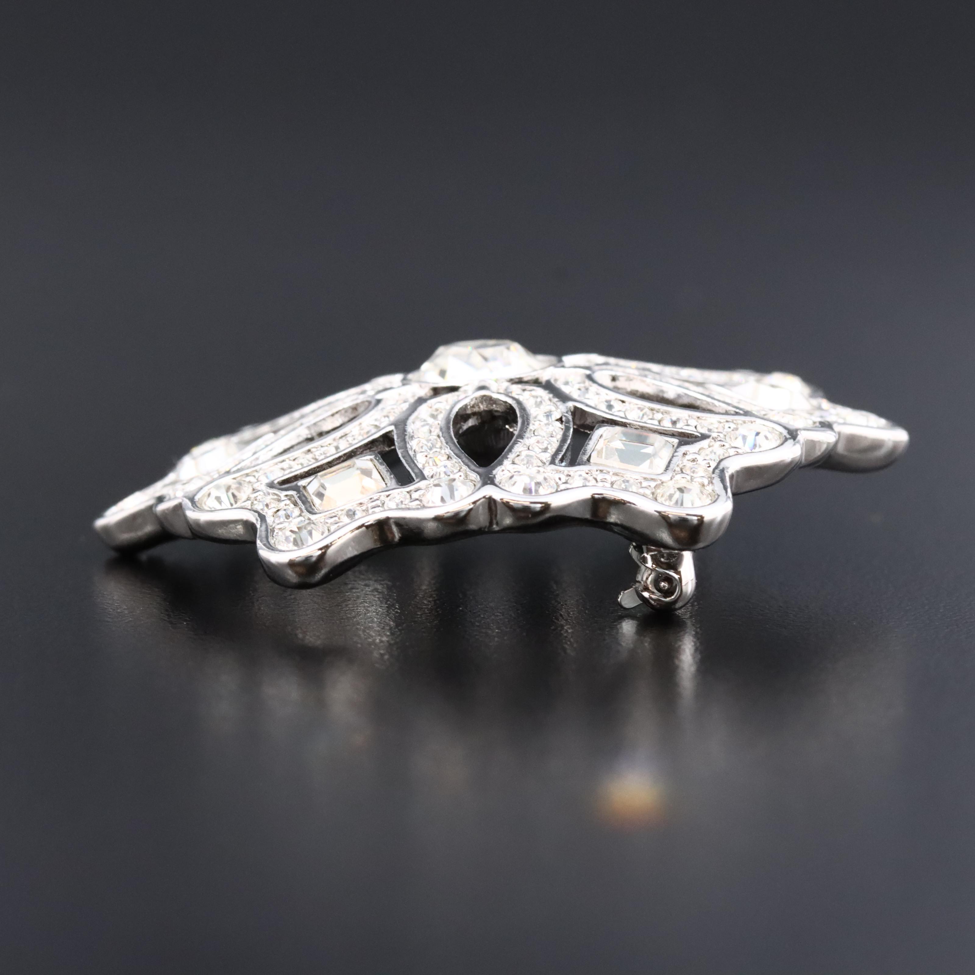 Swarovski Crystal Brooch