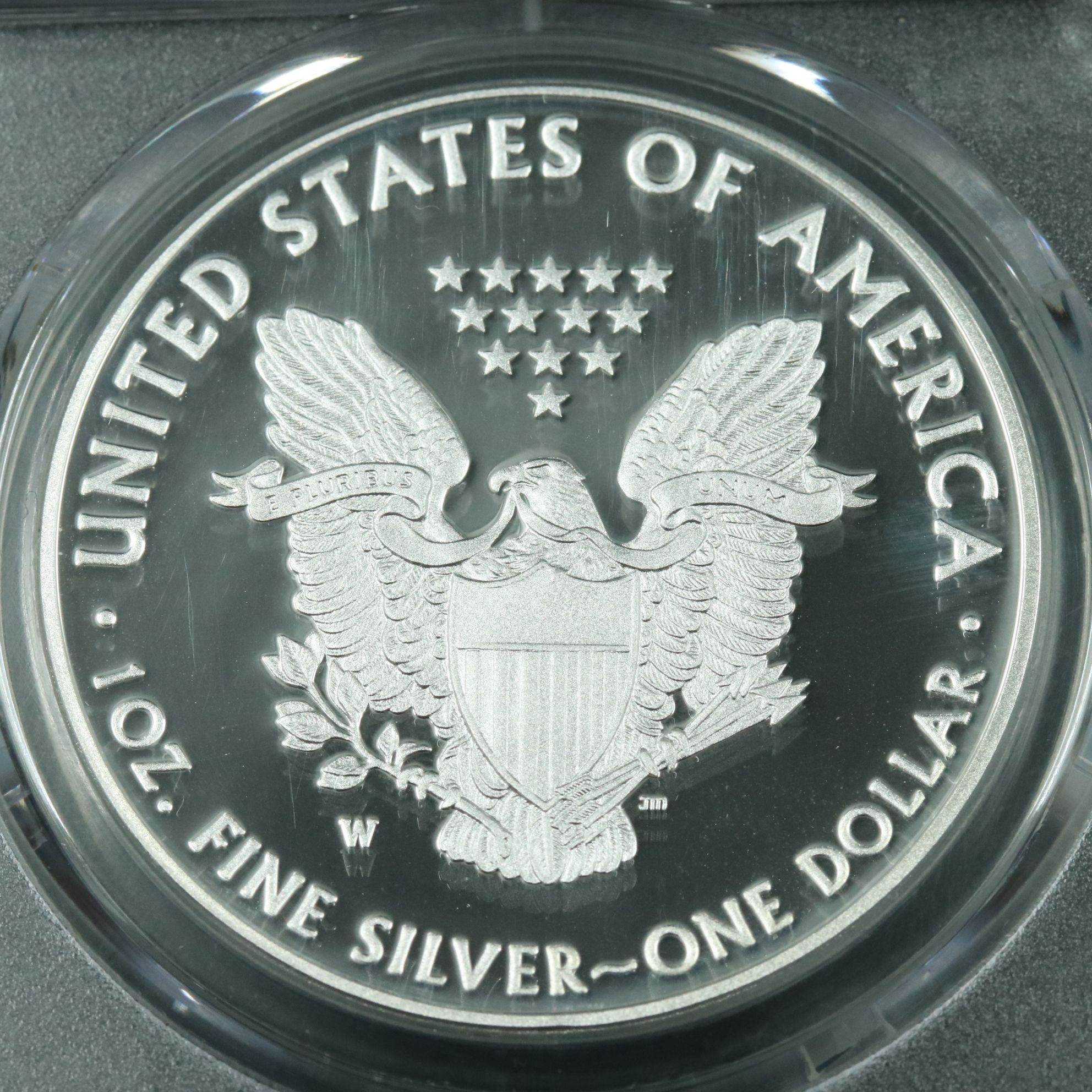 PCGS Graded PR70 DCAM 2016-W $1 Silver Eagle (Moy Signed)
