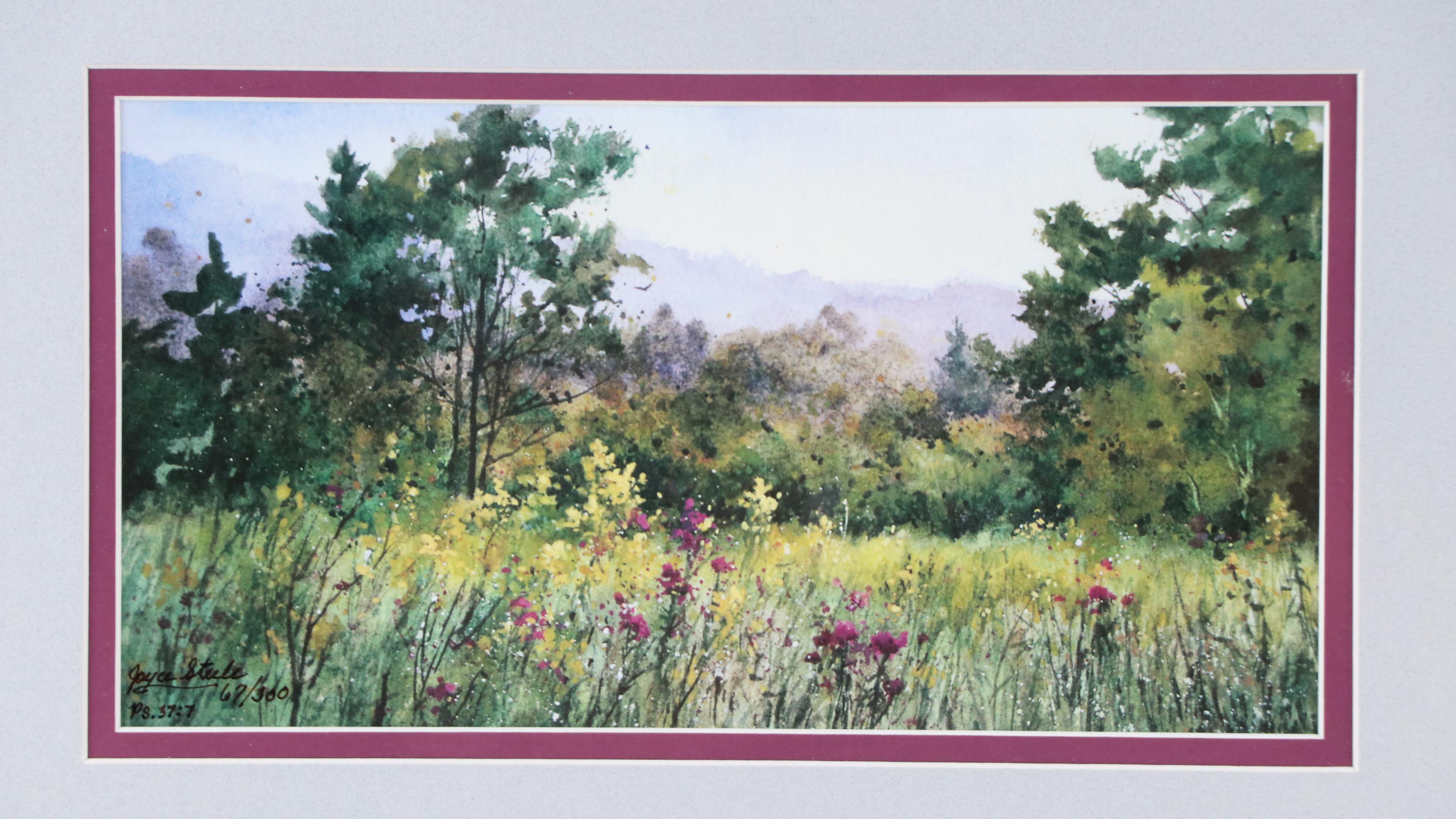 Joyce Steele Offset Lithograph "September at Lockwood"