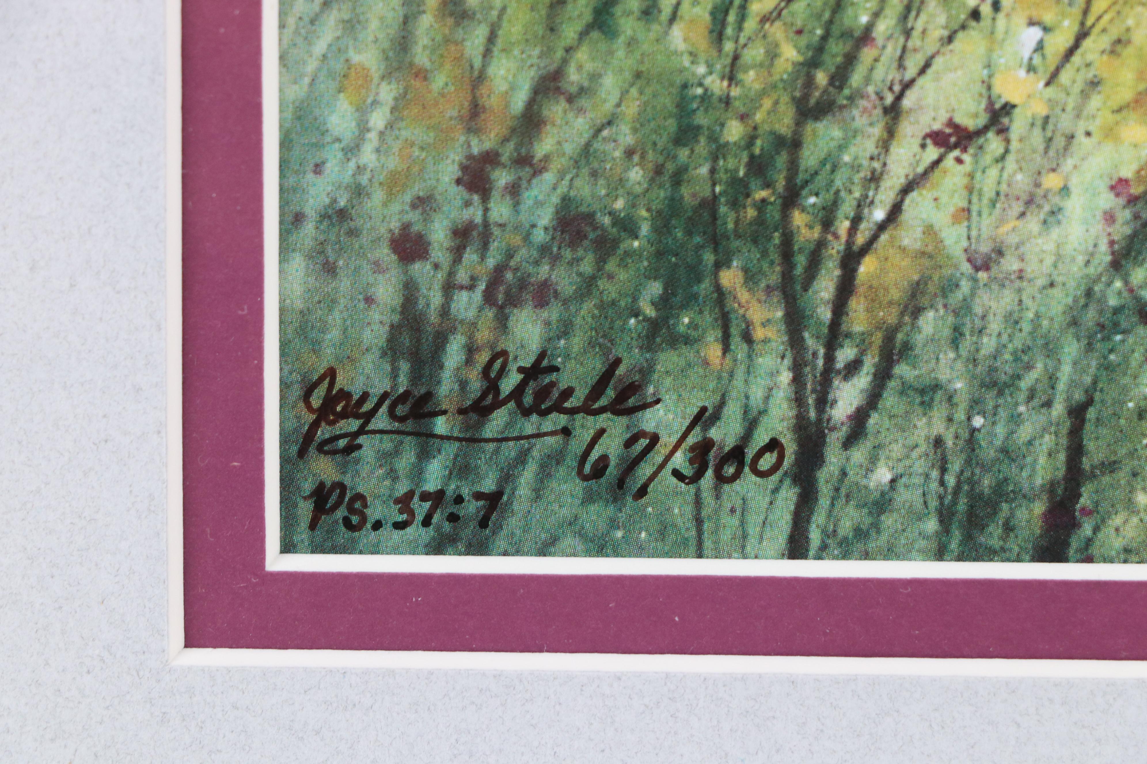 Joyce Steele Offset Lithograph "September at Lockwood"