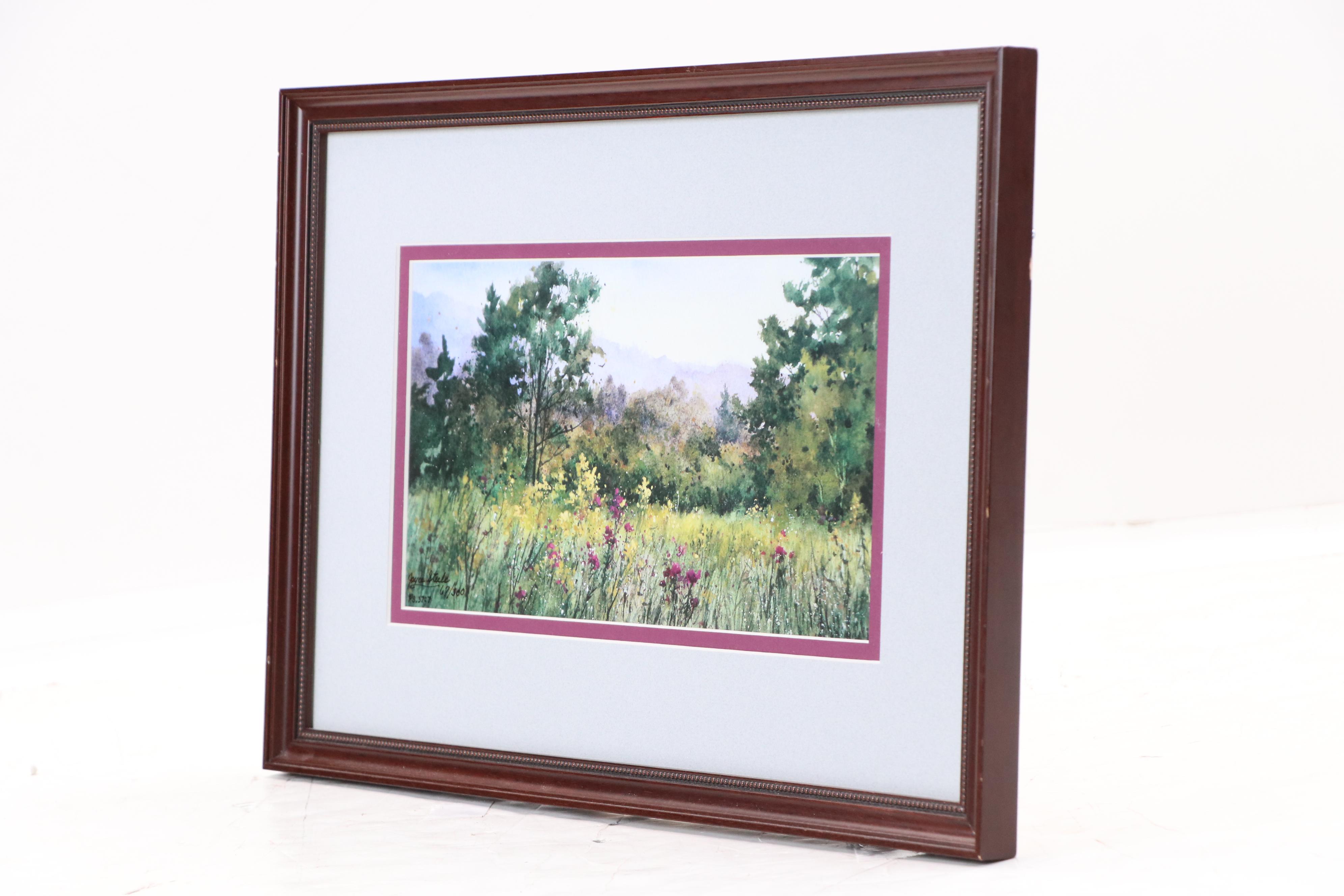 Joyce Steele Offset Lithograph "September at Lockwood"