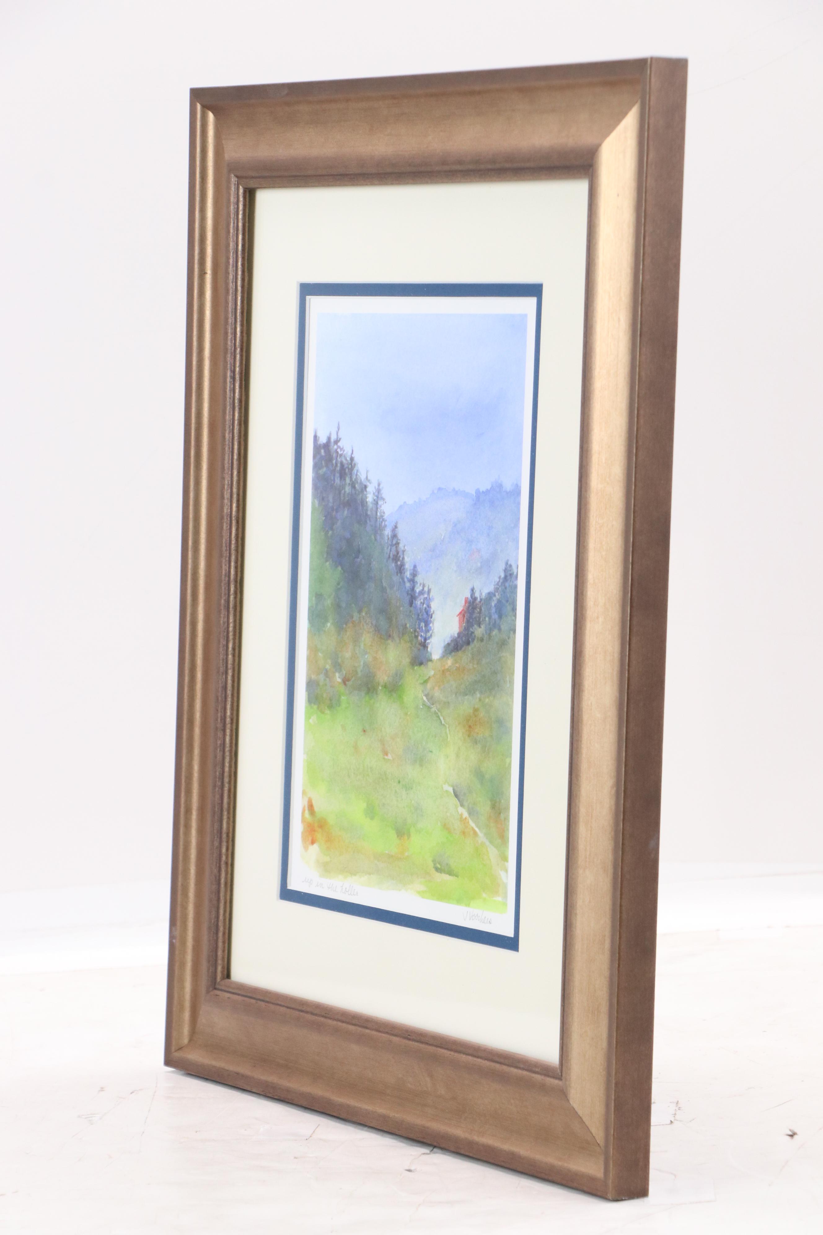 Jane Voorhees Landscape Giclée "Up in the Holler"