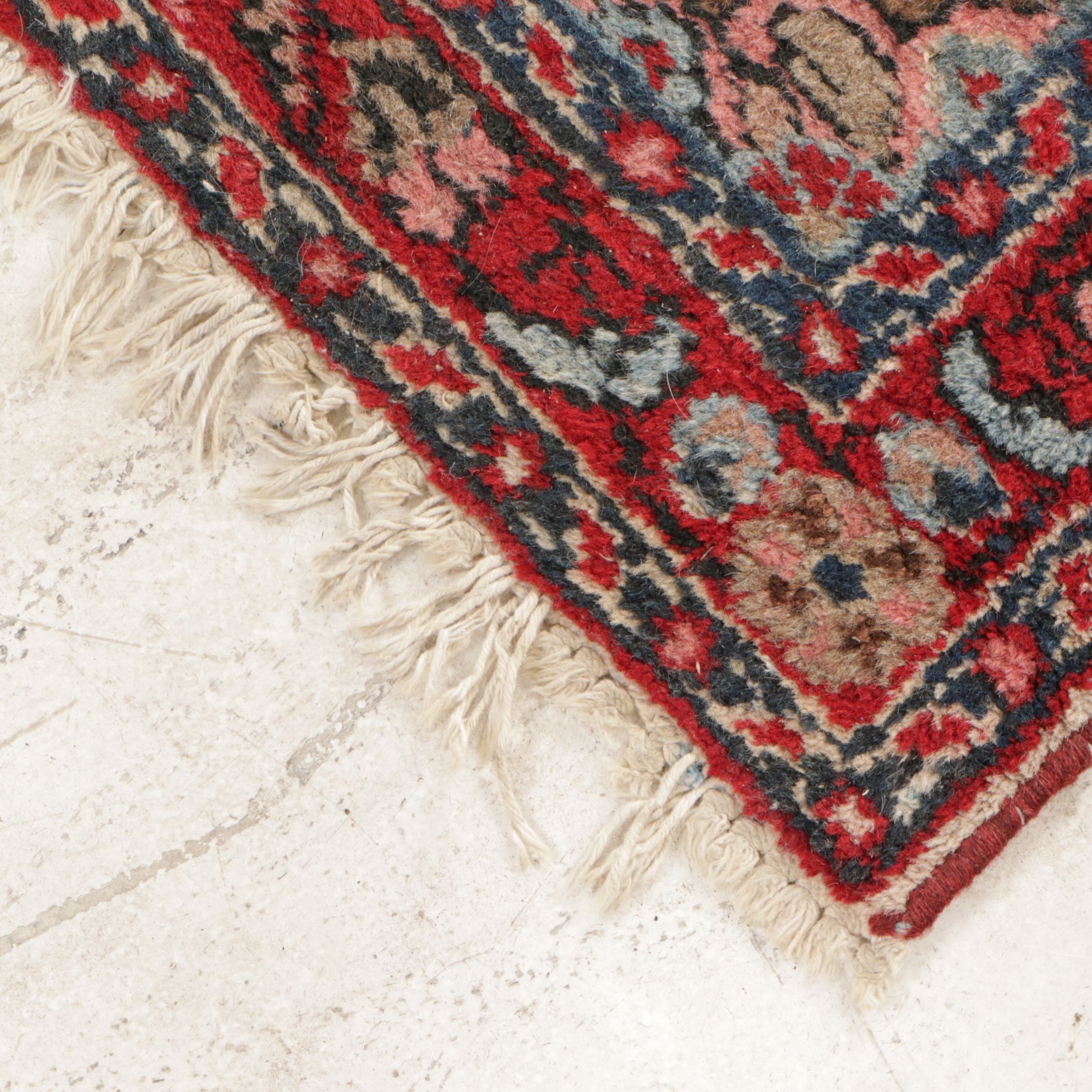 2'5 x 4'7 Hand-Knotted Persian Hamadan Accent Rug