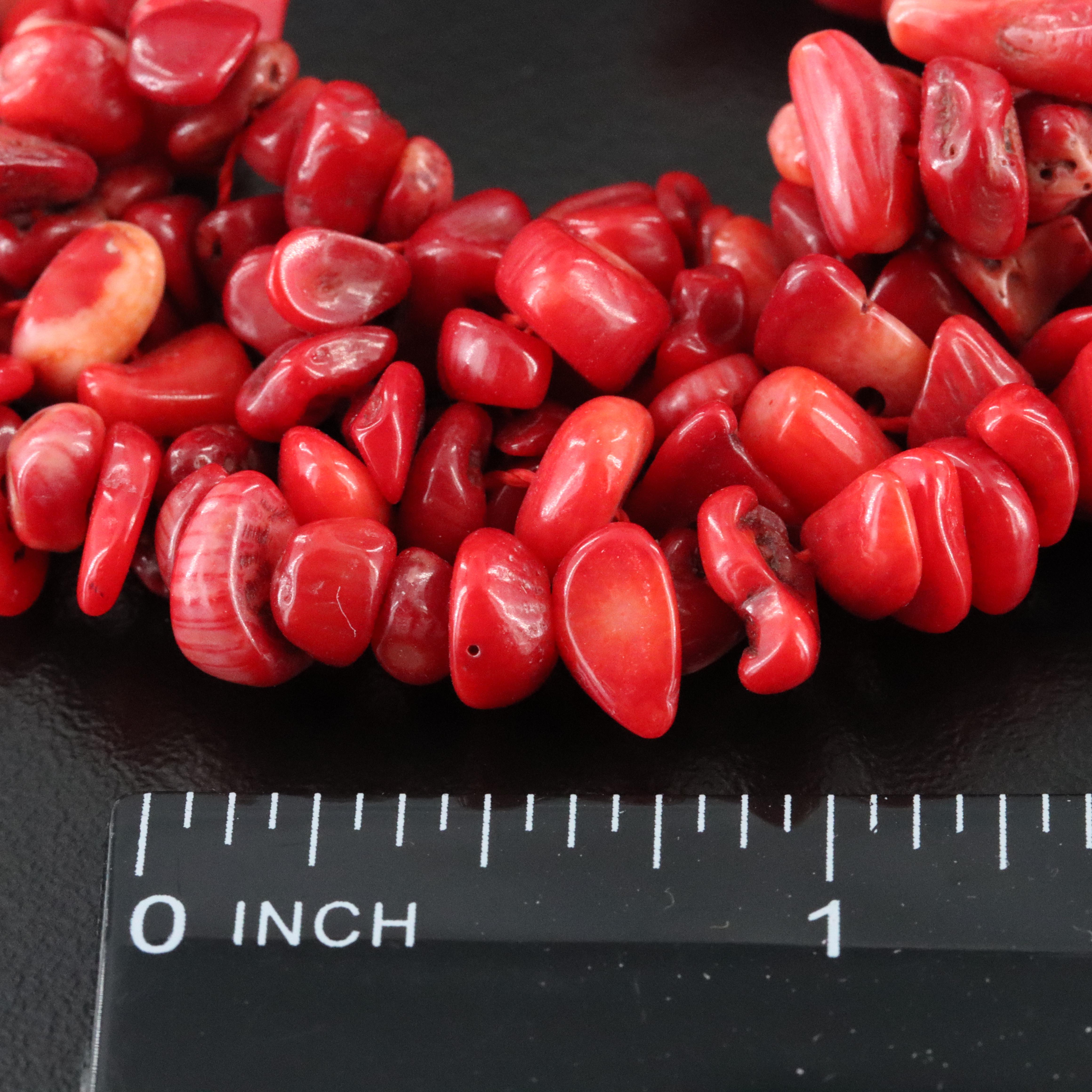Braided Coral Necklace