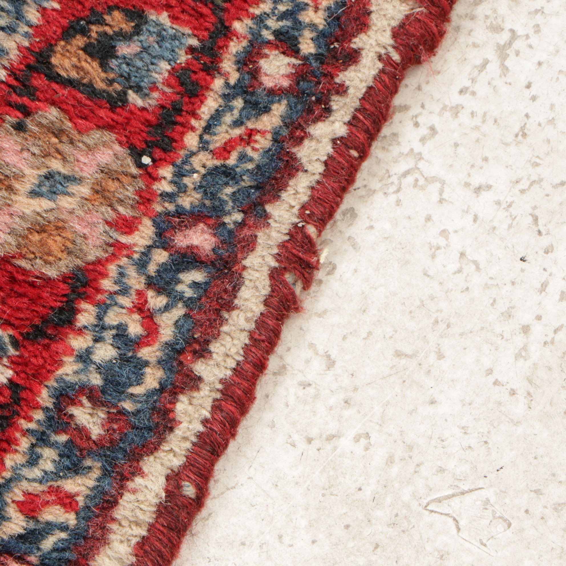 2'5 x 4'7 Hand-Knotted Persian Hamadan Accent Rug