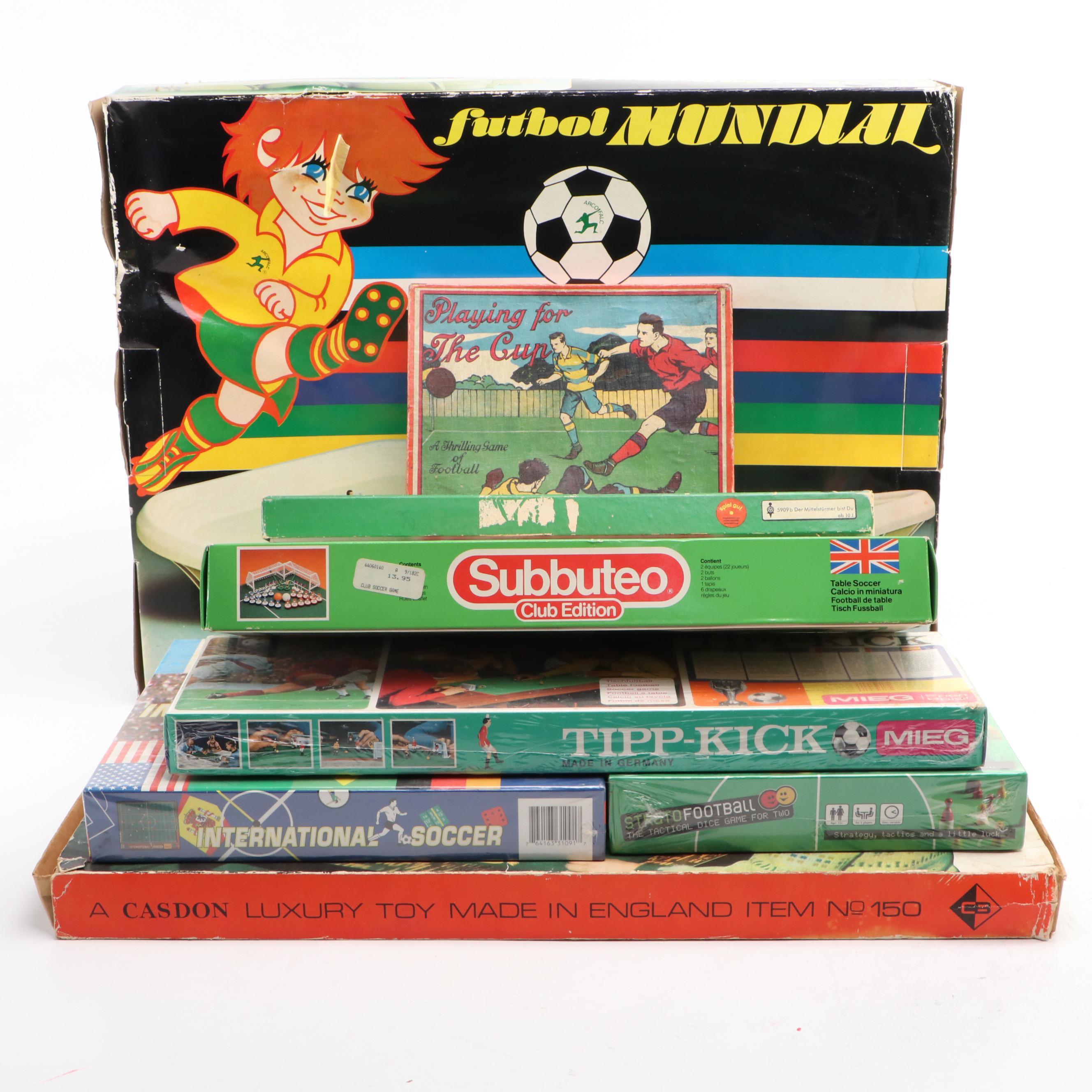 "Futbol Mundial", "Mittelsturmer", and More Soccer Themed Board Games