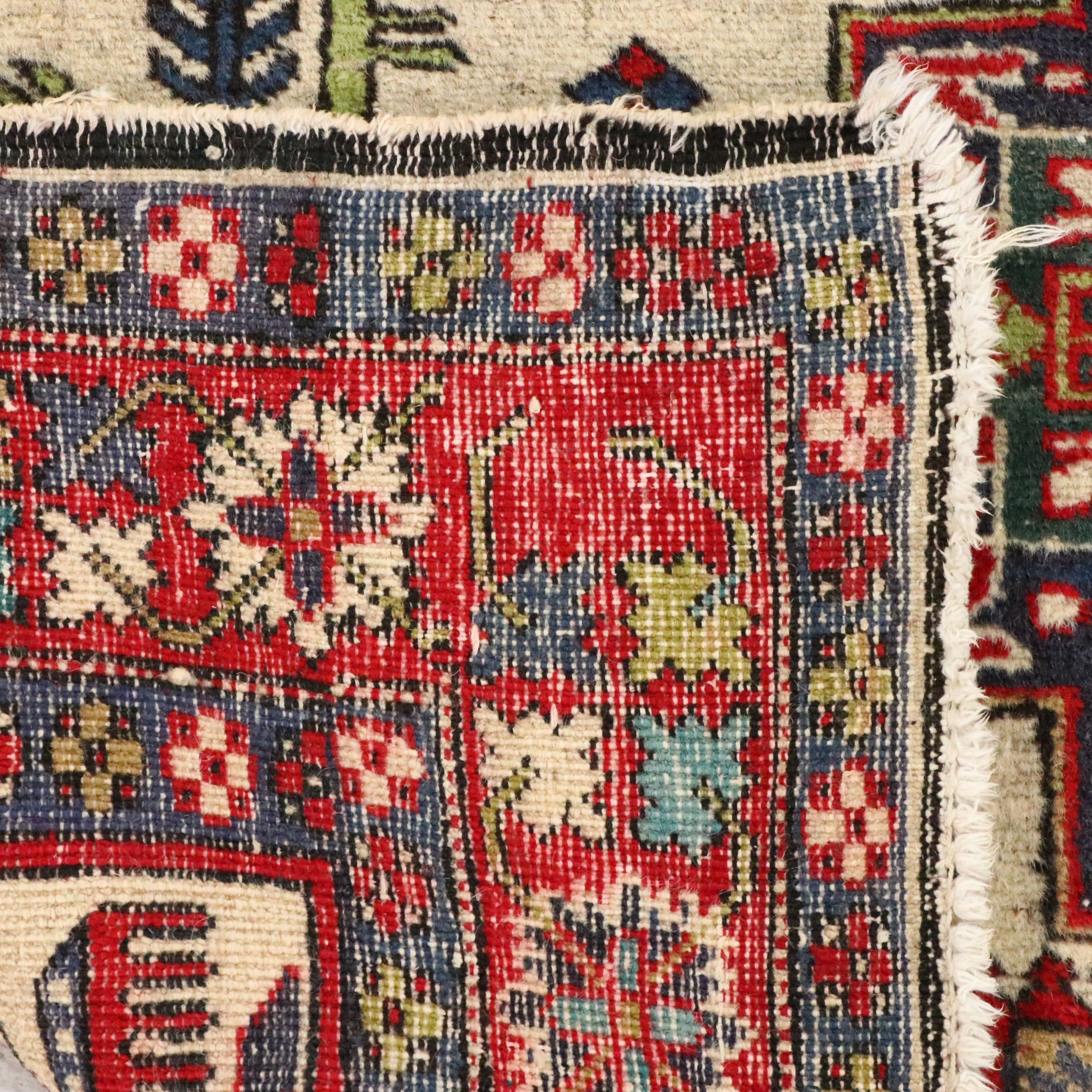 3'9 x 5'6 Hand-Knotted Caucasian Akstafa Area Rug