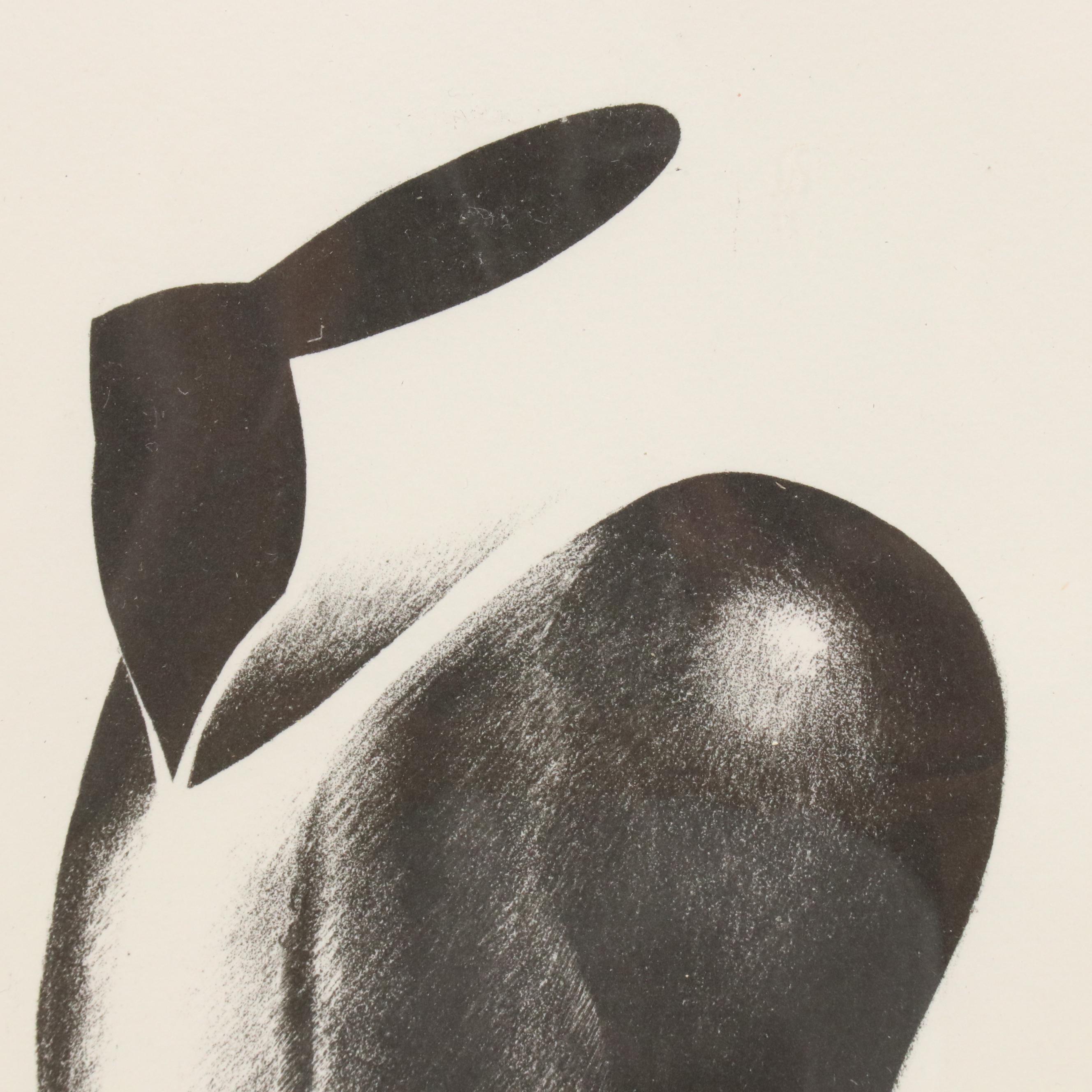 Allen Jones Lithograph "Shoe," 1968