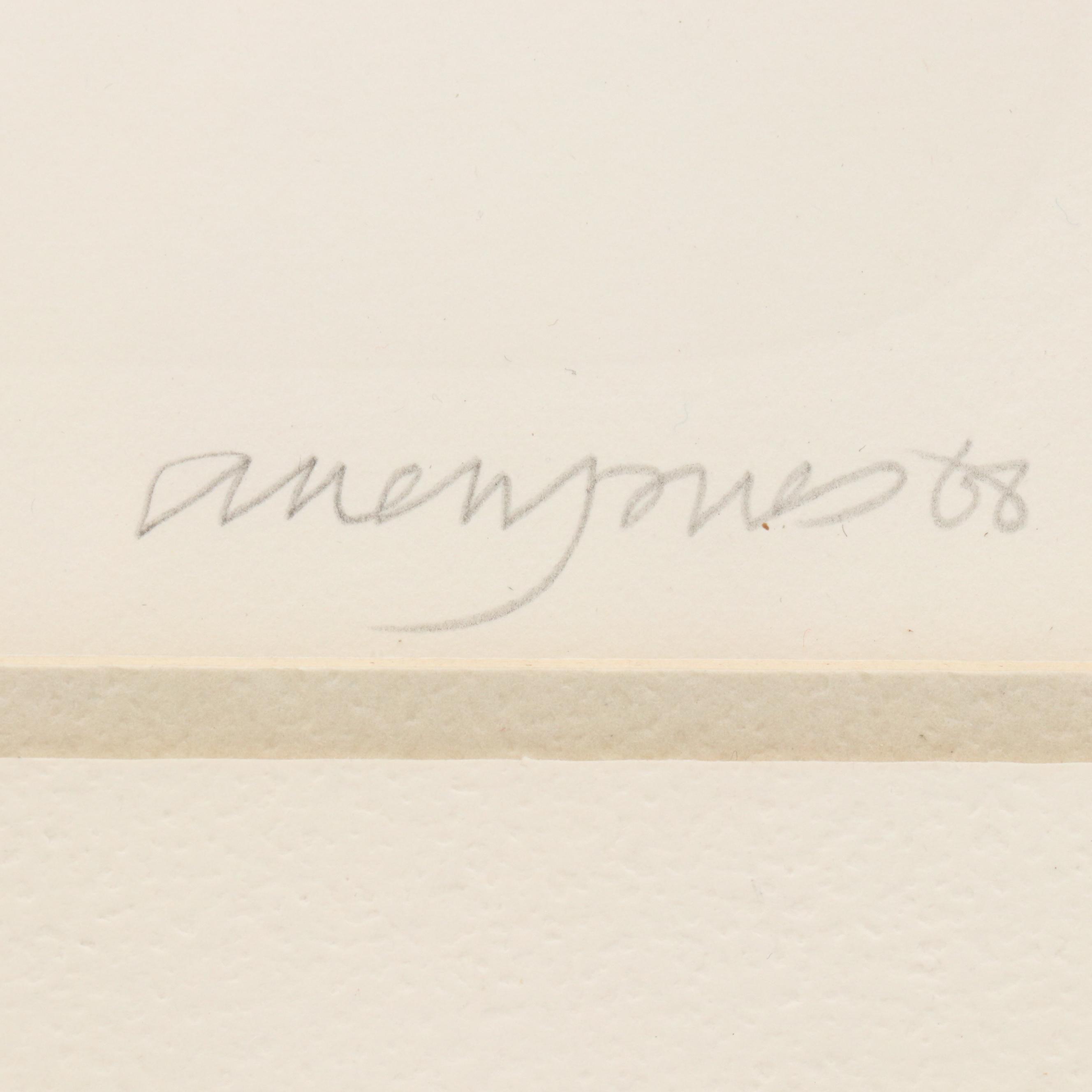 Allen Jones Lithograph "Shoe," 1968