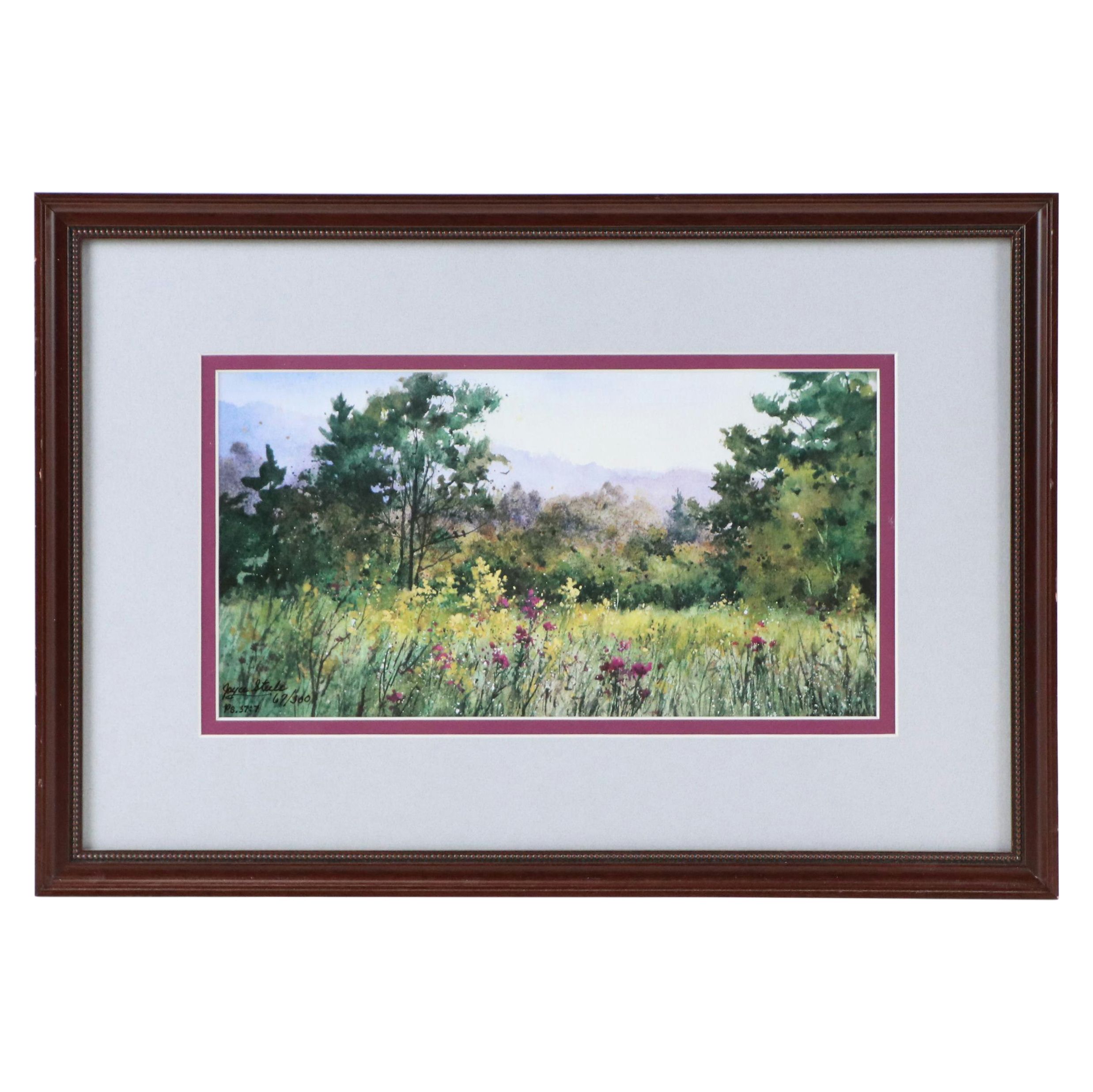 Joyce Steele Offset Lithograph "September at Lockwood"