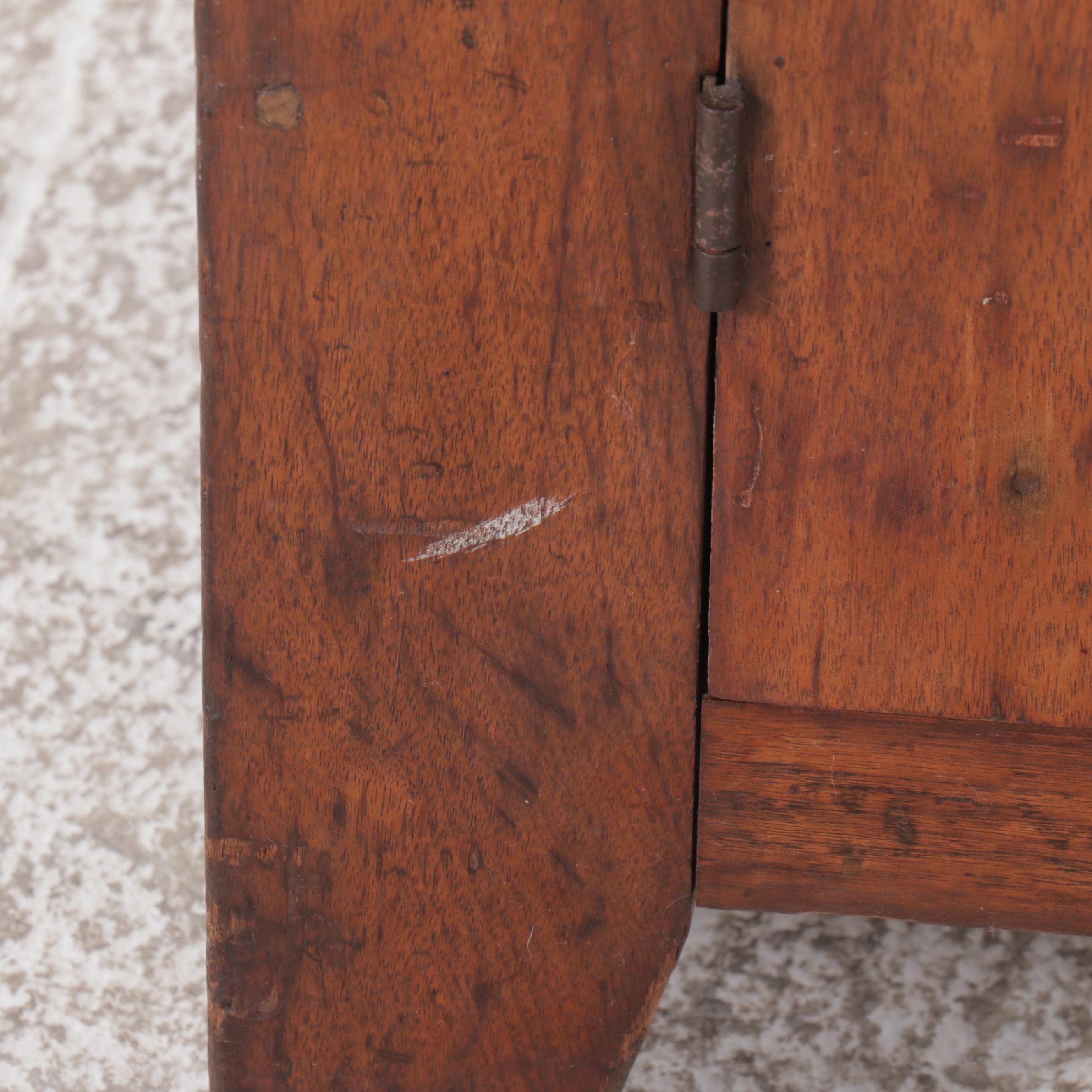 Walnut Dry Sink, Early 19th Century
