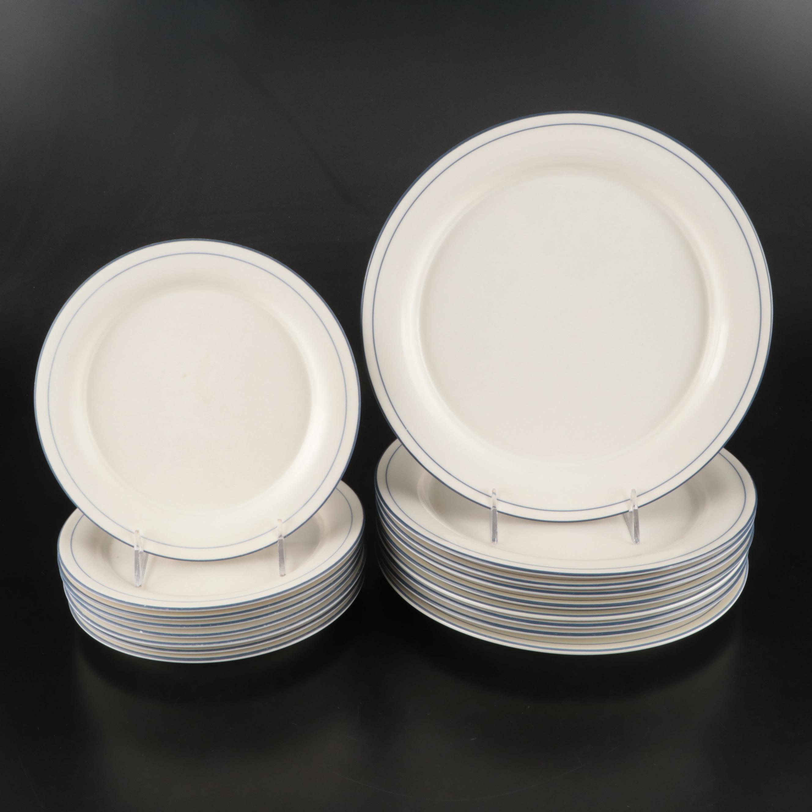 Lenox "Blue Pinstripes" Ceramic Dinnerware