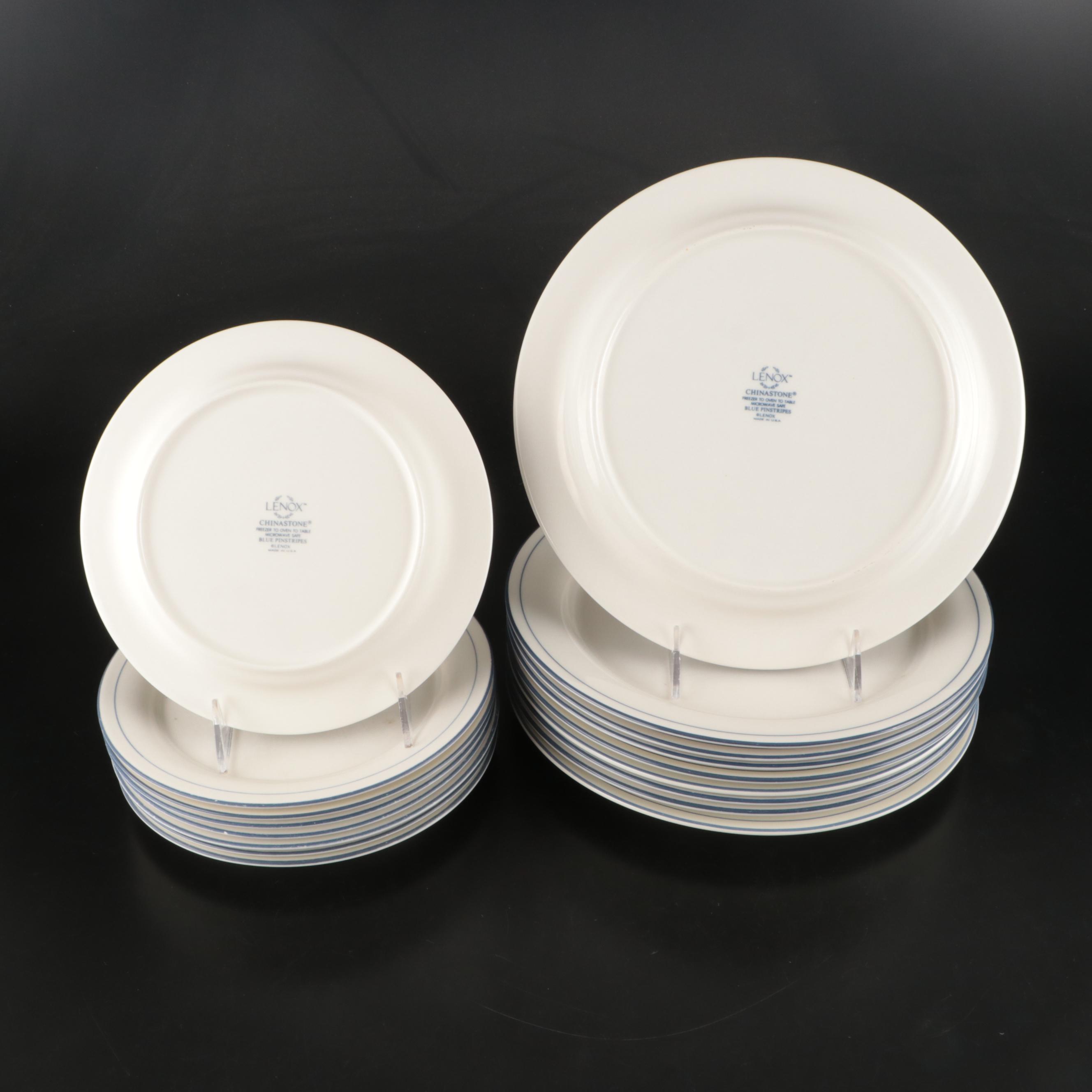 Lenox "Blue Pinstripes" Ceramic Dinnerware