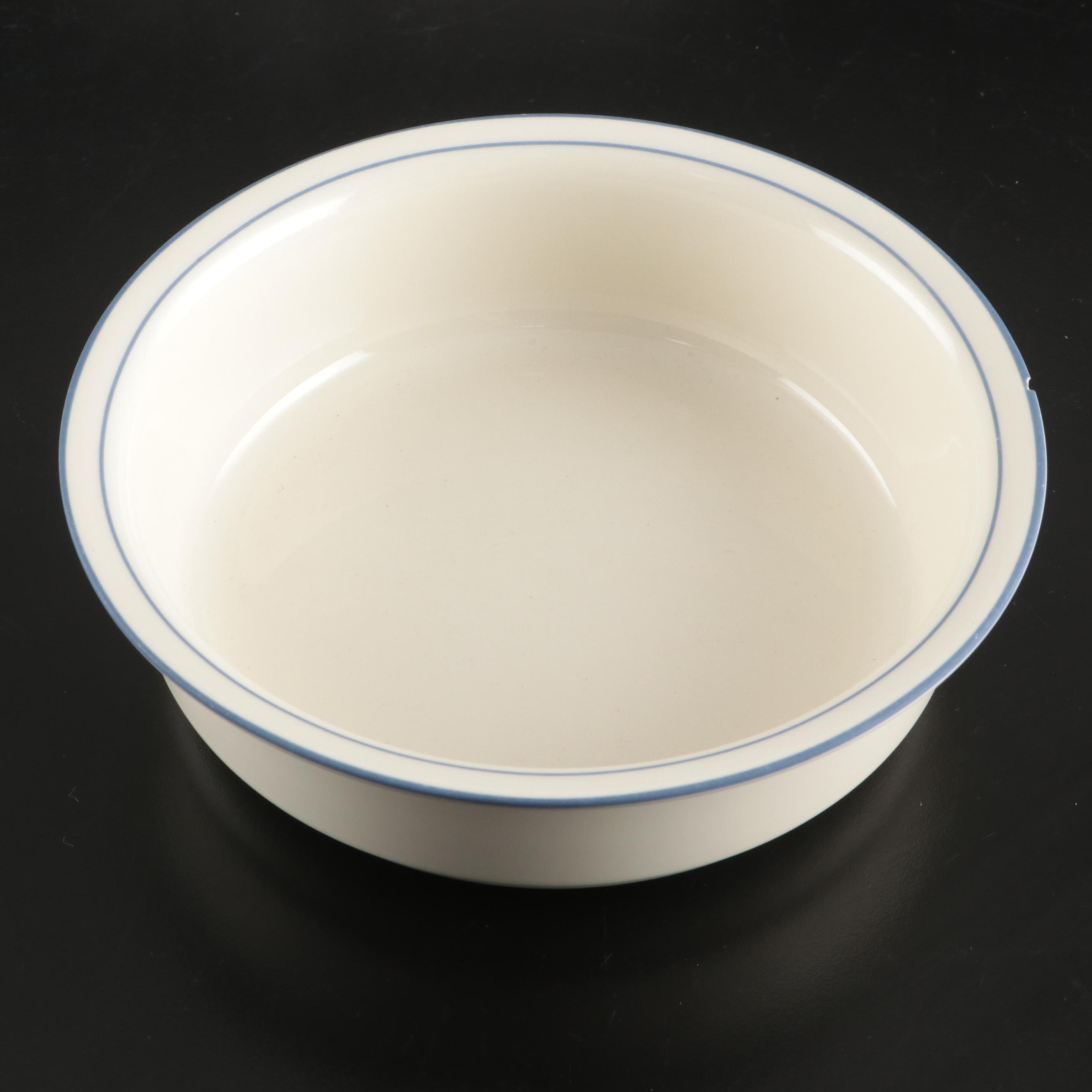Lenox "Blue Pinstripes" Ceramic Dinnerware