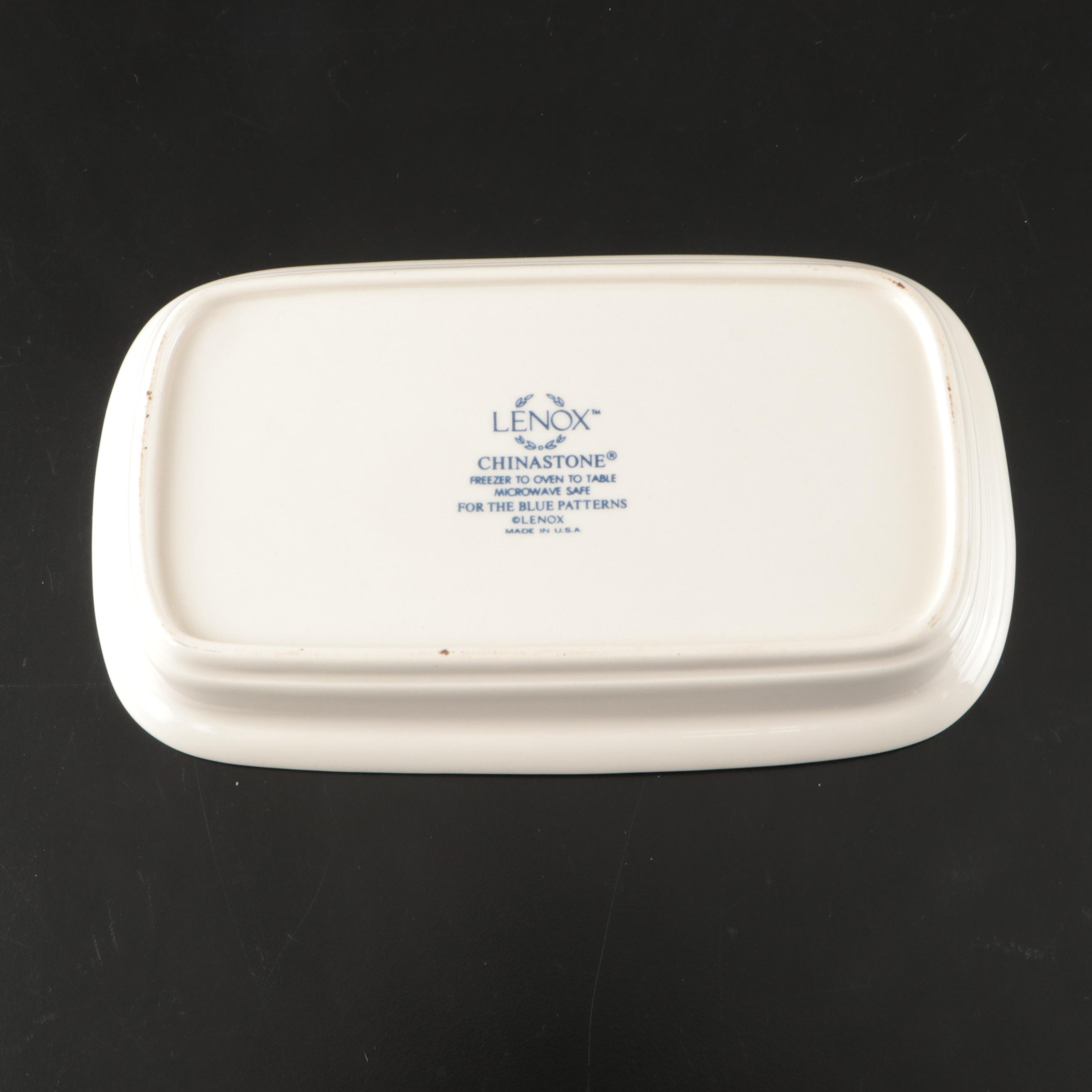 Lenox "Blue Pinstripes" Ceramic Dinnerware