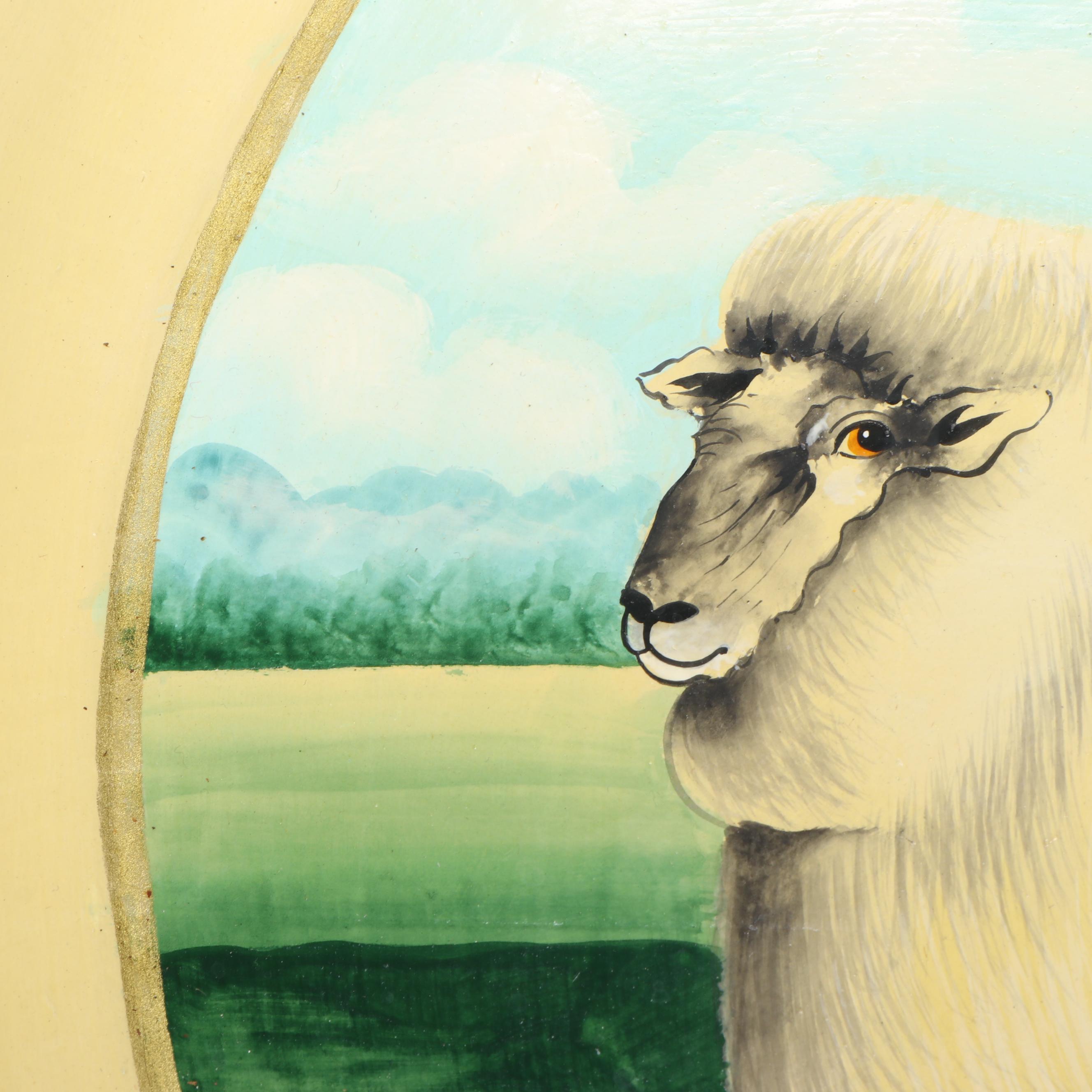 Decorative Sheep Wall Plate