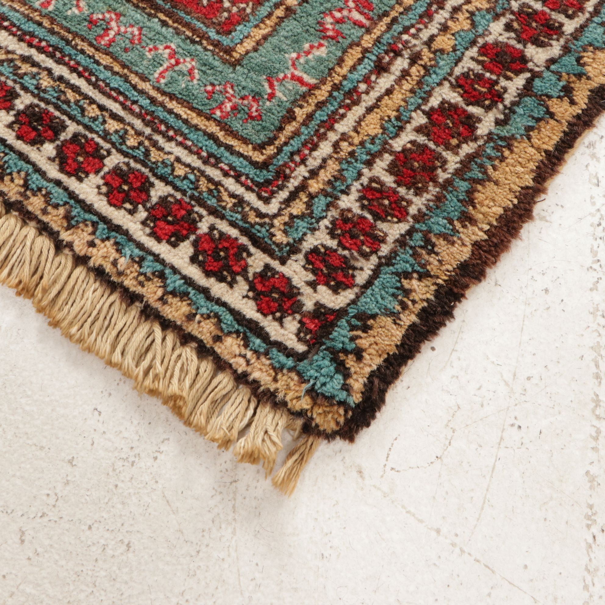 Two Hand-Knotted Persian Prayer Rugs