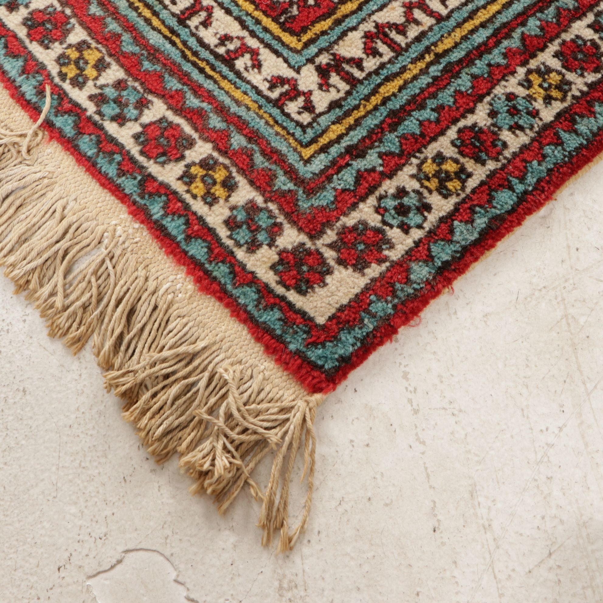 Two Hand-Knotted Persian Prayer Rugs