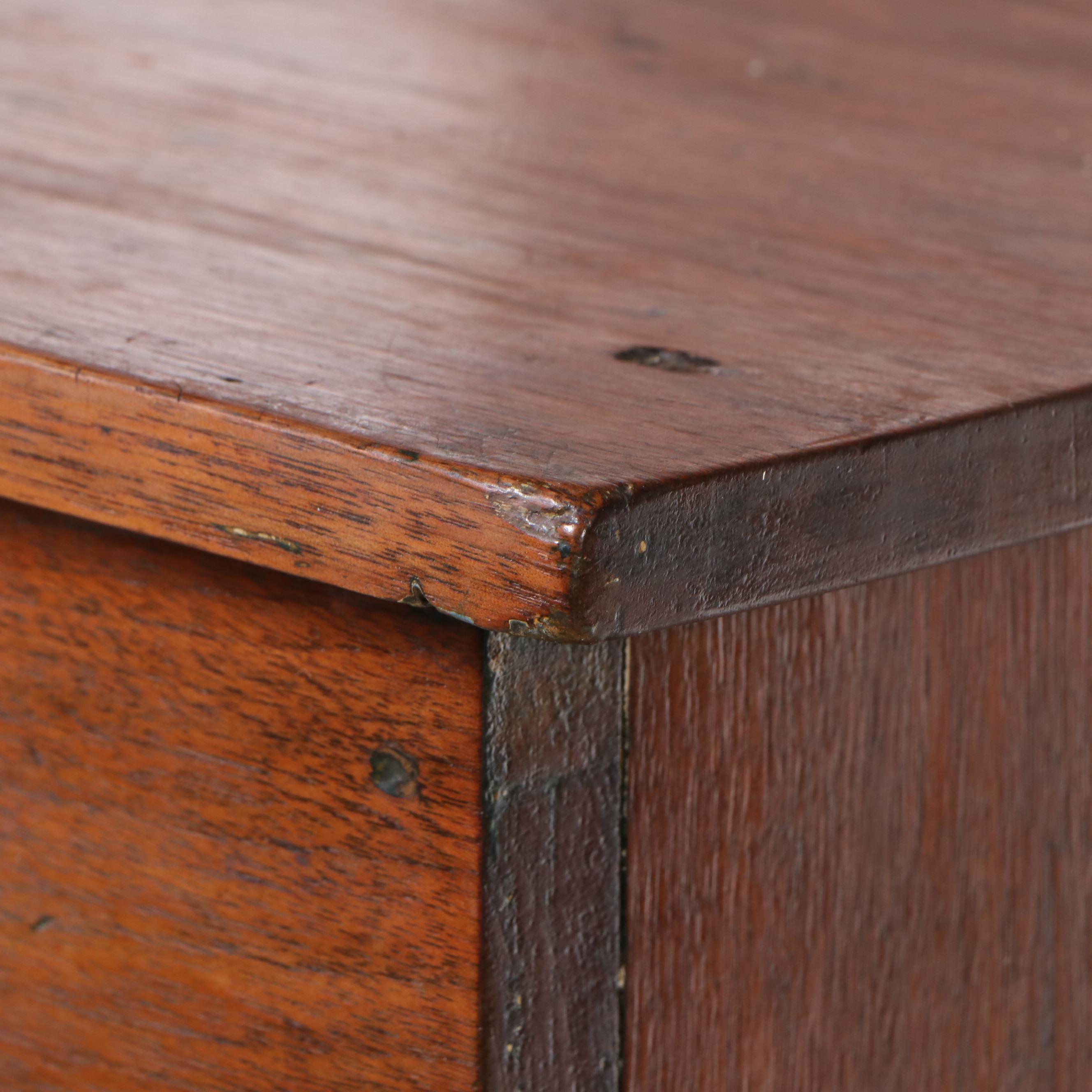 American Primitive Cabinet, Early 19th Century