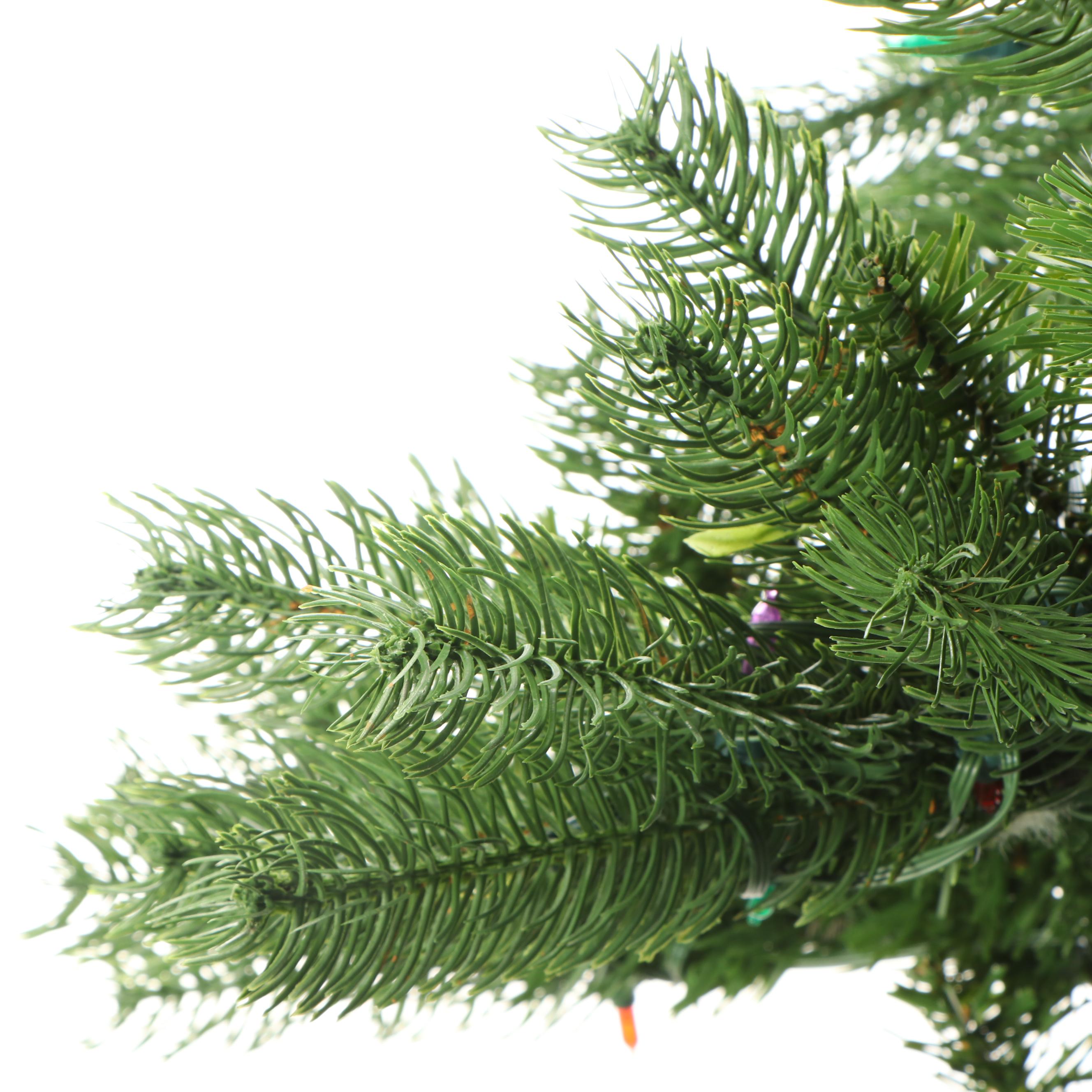 6'8 Pre-Lit Multicolored Faux Douglas Fir Christmas Tree