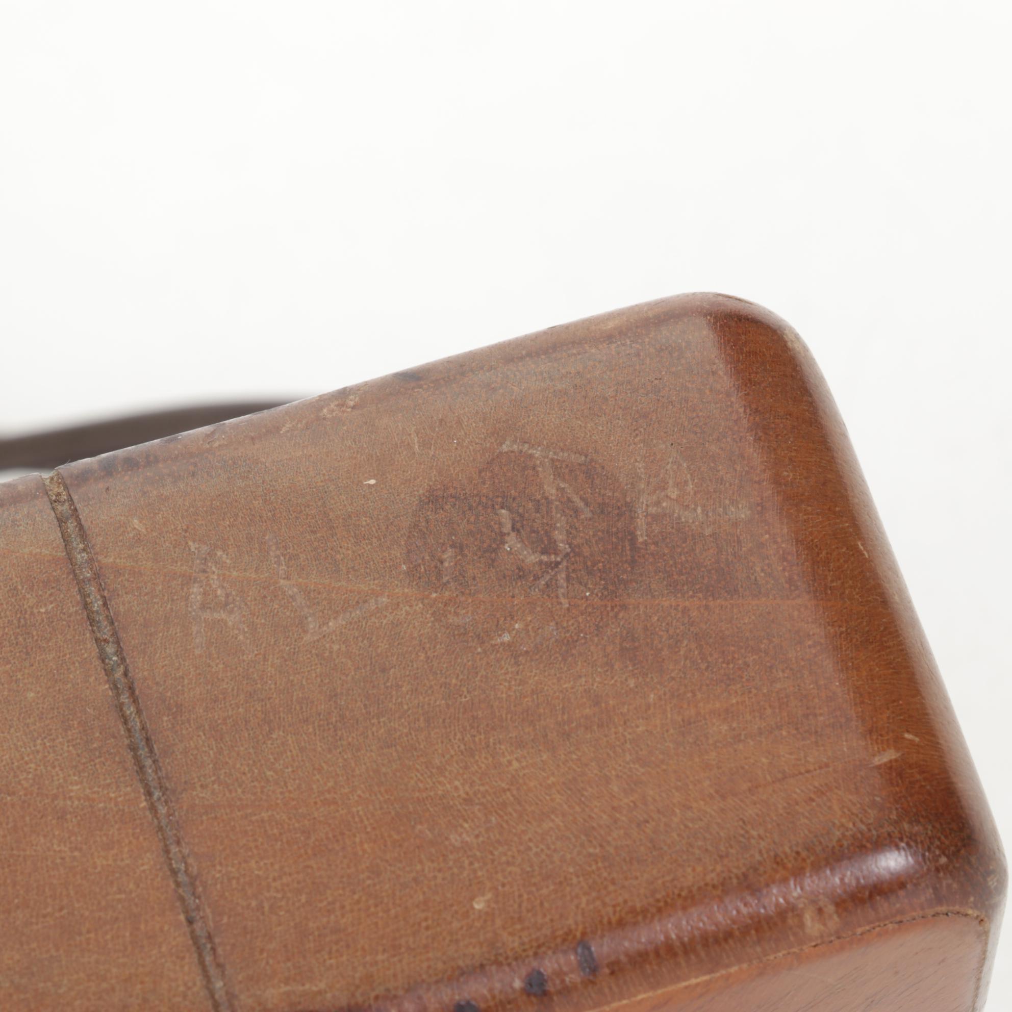 Checkered Wood Box, Mortar & Other Kitchen Tools