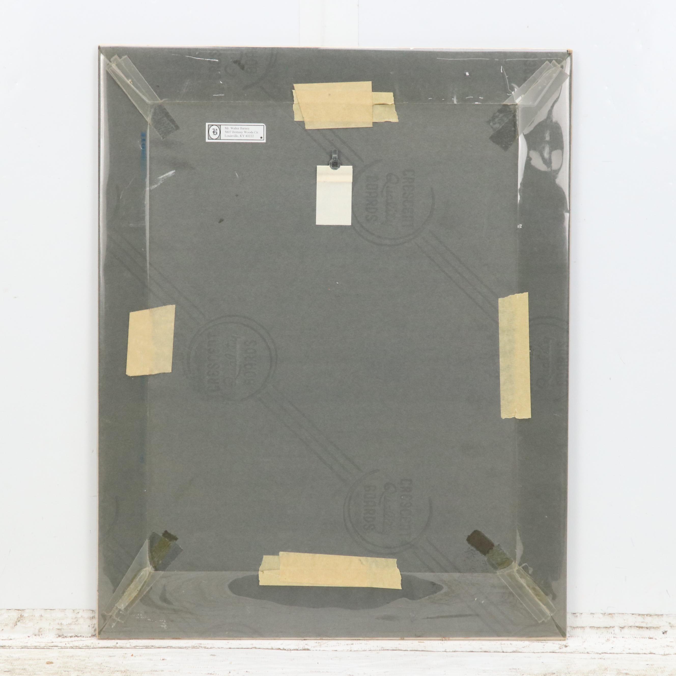 Jim Dine Lithograph "Sybil Vane in Her Dressing Room," 1968