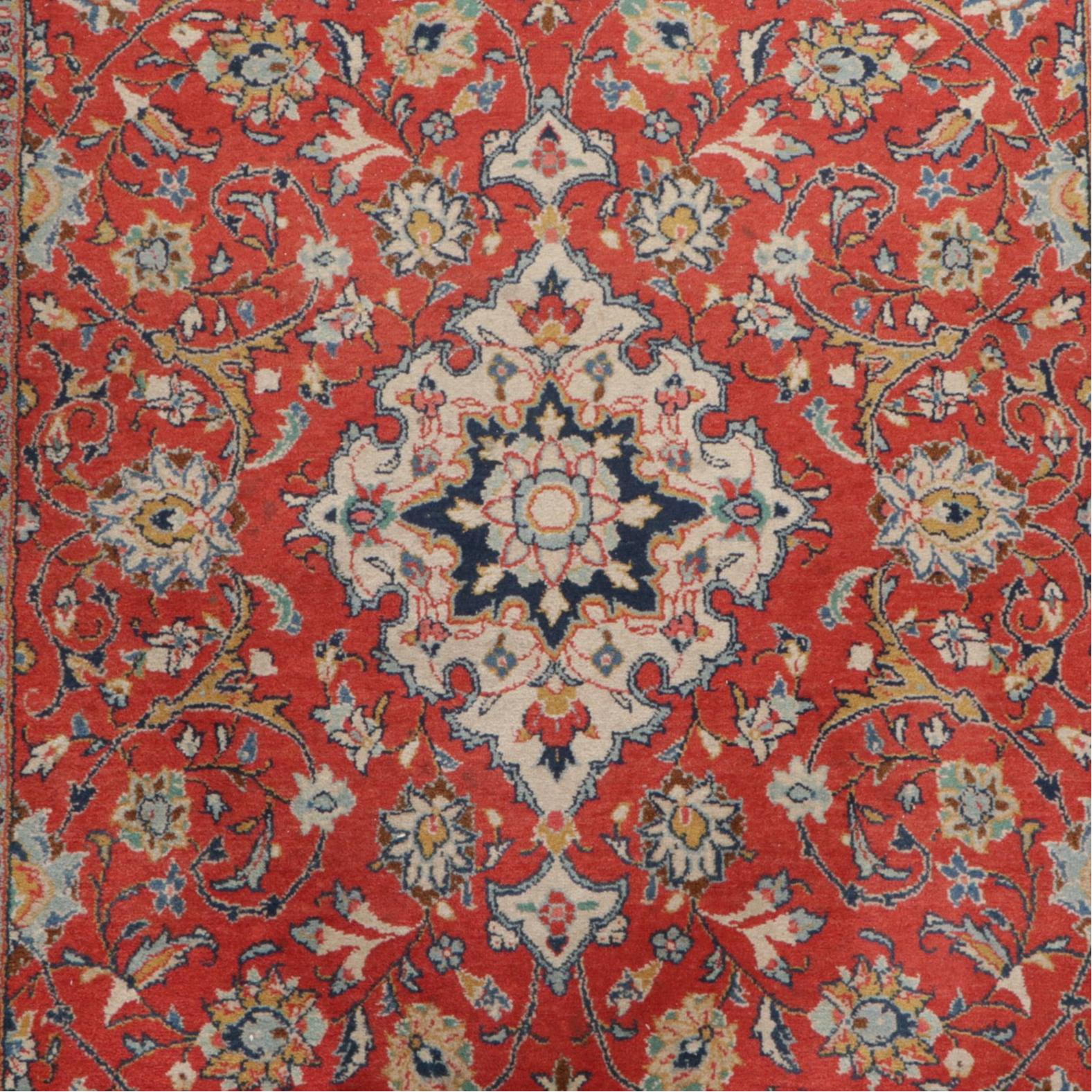 4'3 x 7'10 Hand-Knotted Persian Tabriz Area Rug