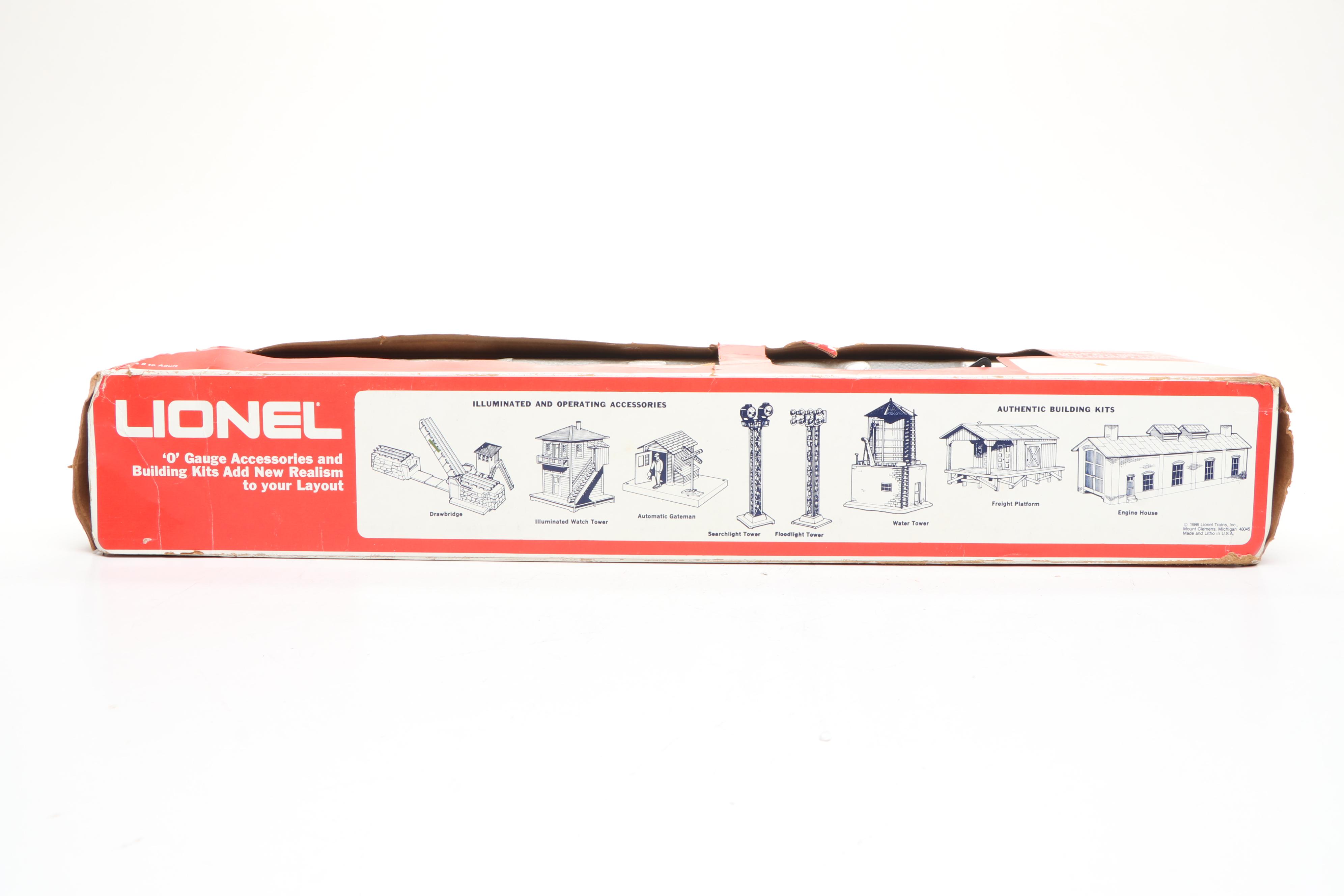 Lionel Diecast Steam Locomotive Set, 1986