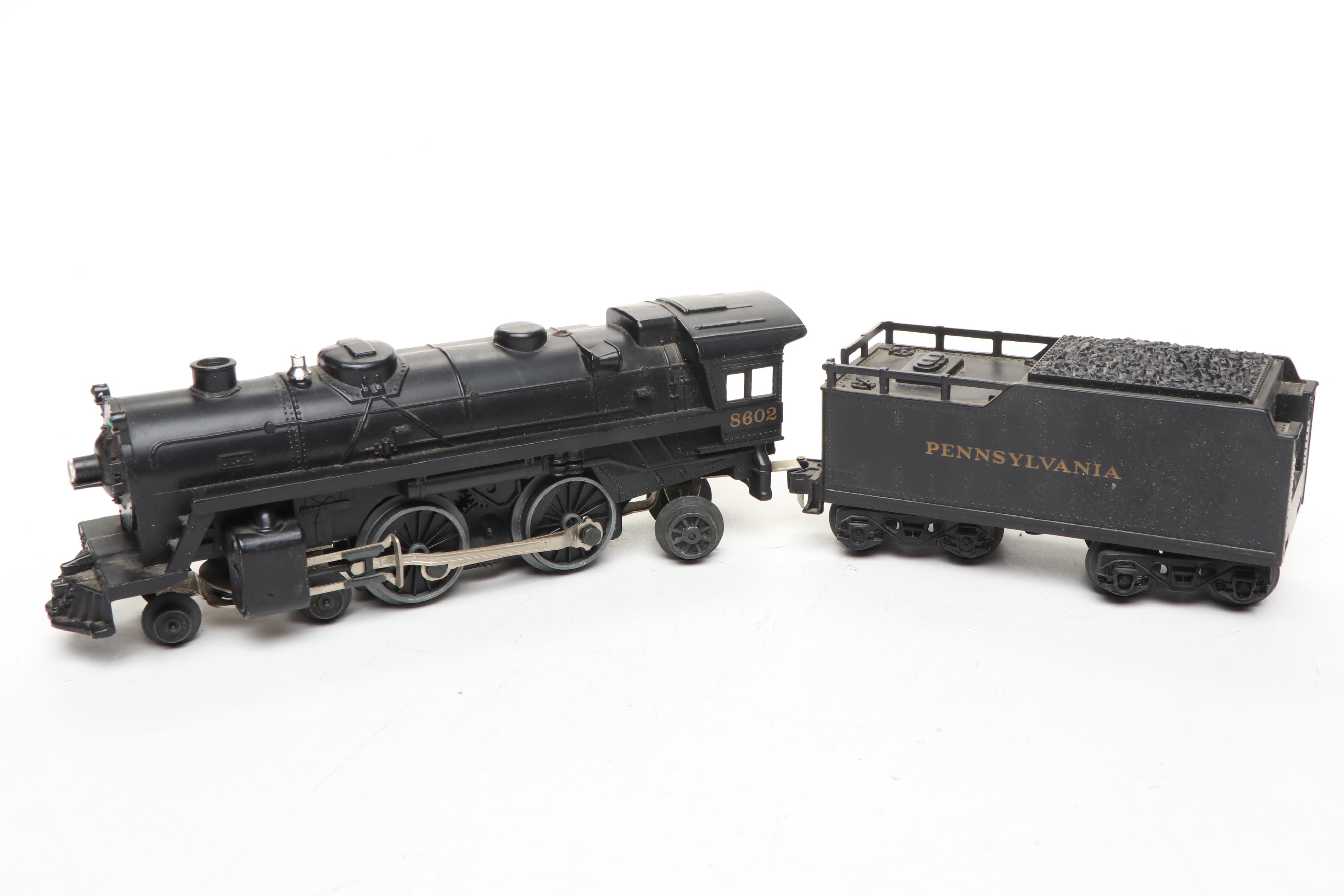 Lionel Diecast Steam Locomotive Set, 1986