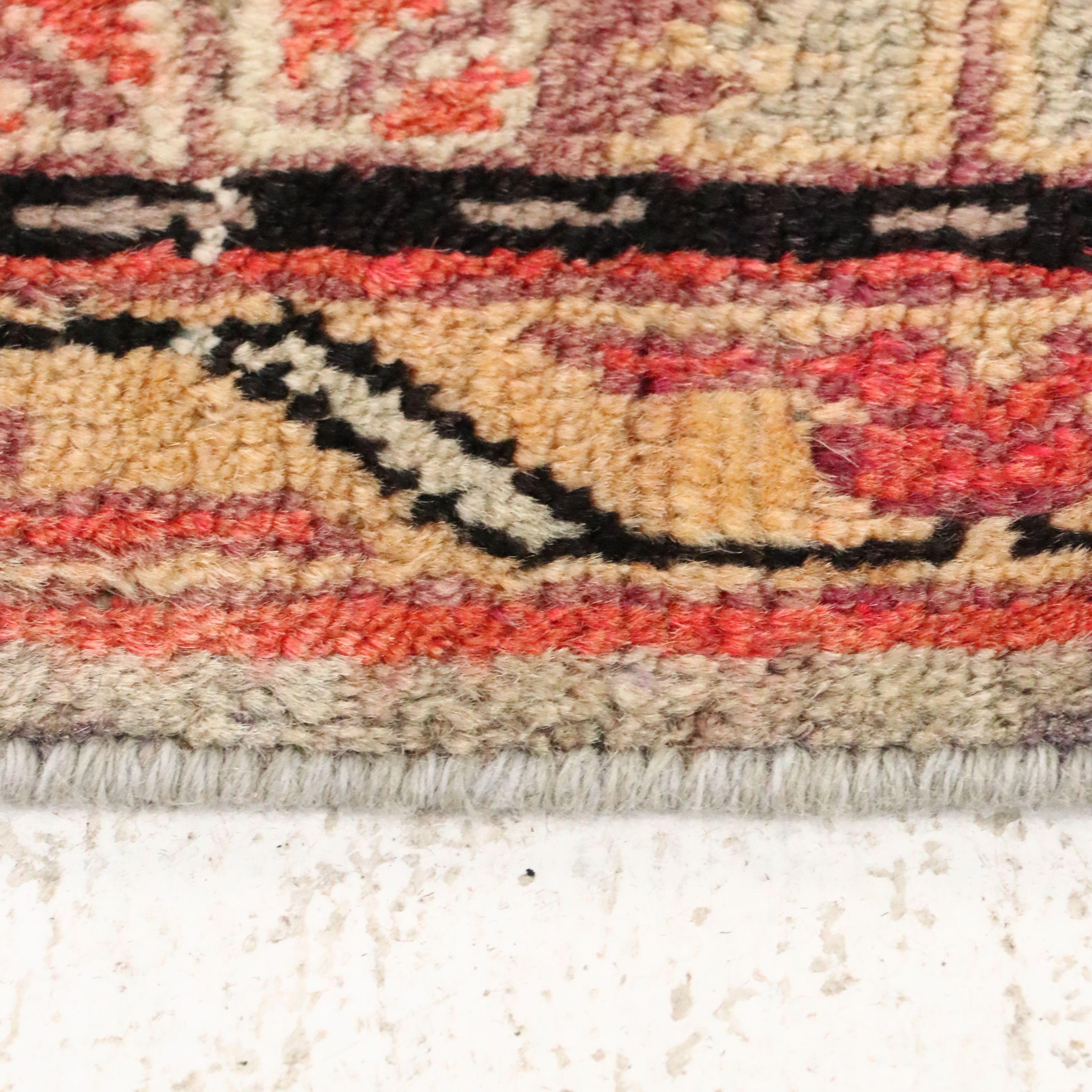 5'1 x 9'3 Hand-Knotted East Turkestan Khotan Area Rug