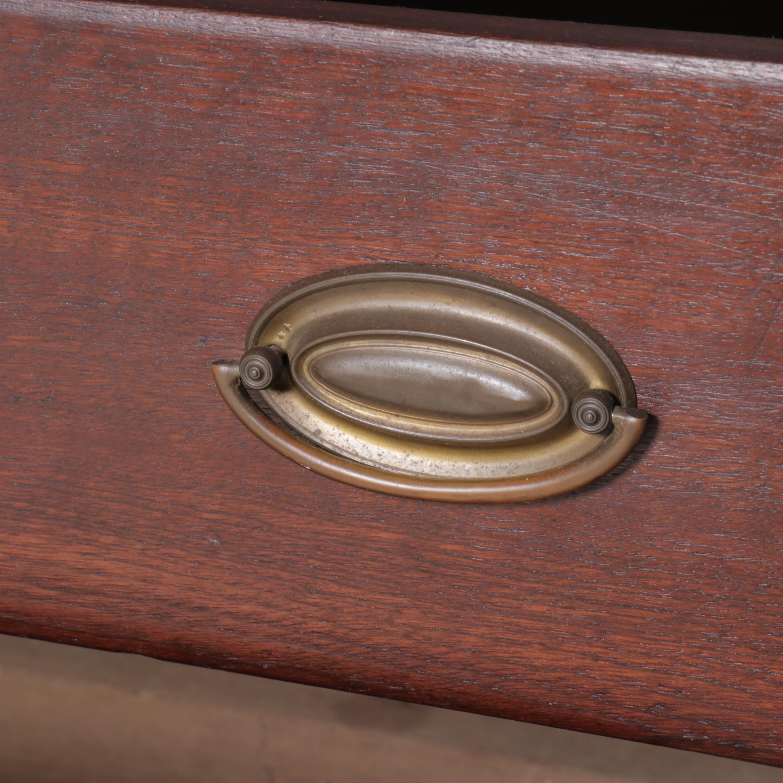 American Walnut Chest of Drawers, 19th Century